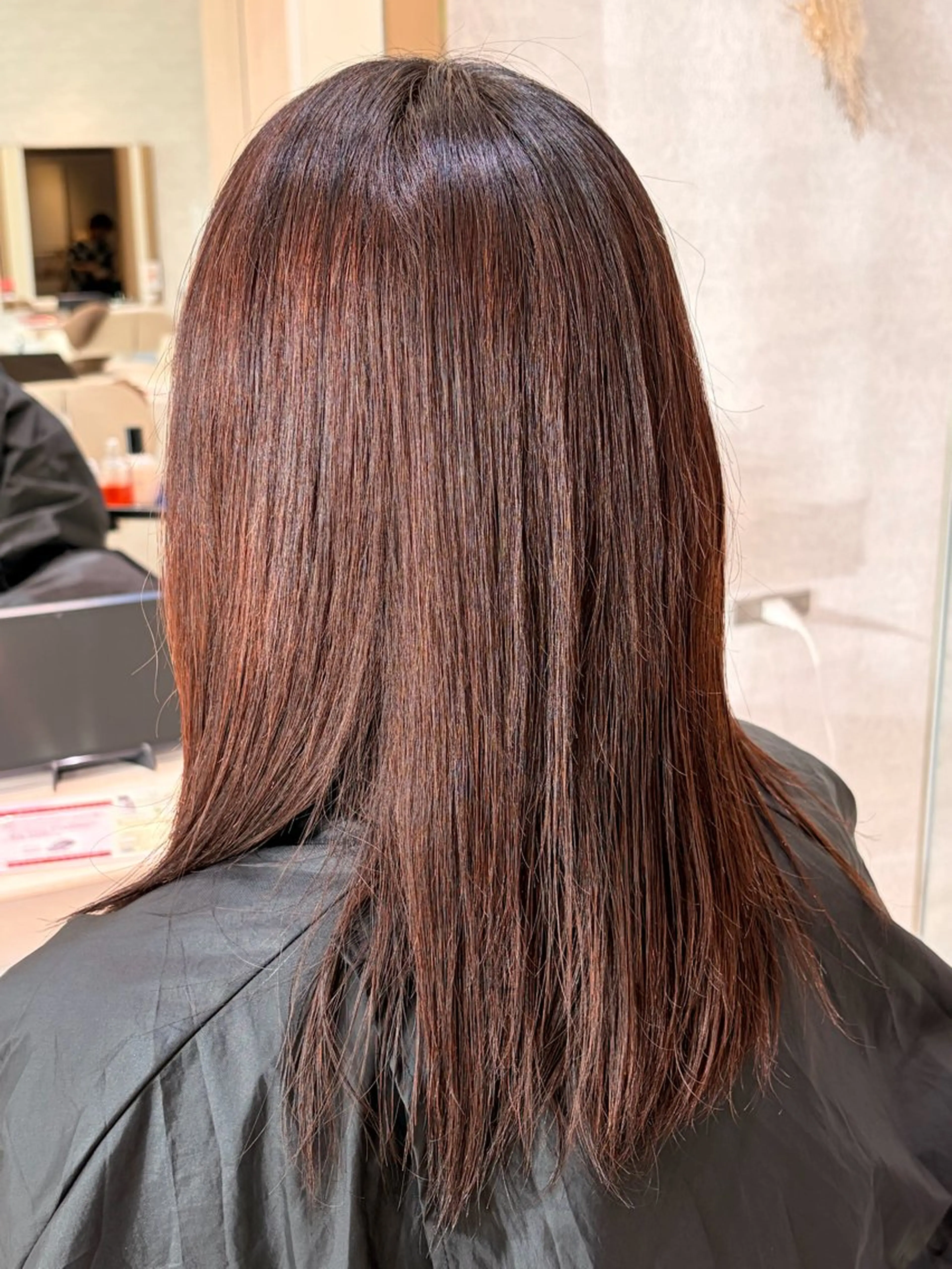 ロング カラー ブラウンカラー ダークブラウン ヘアカラー トリートメント ヘッドスパ 透明感/艶感カラー✨ 西澤駿のヘアスタイル