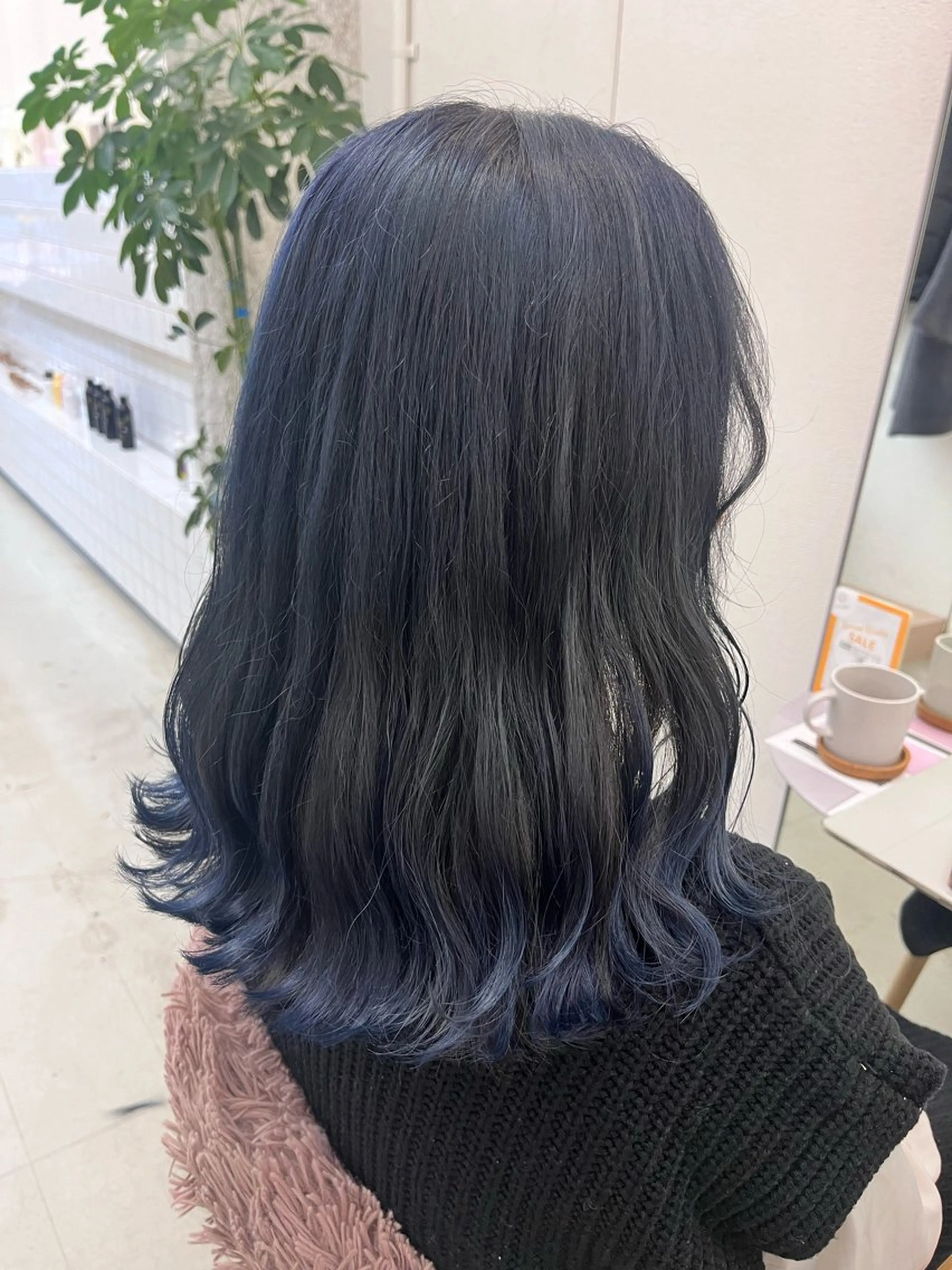 セミロング カラー 暖色カラー／ ヘアセット🌛櫻井舞のヘアスタイル