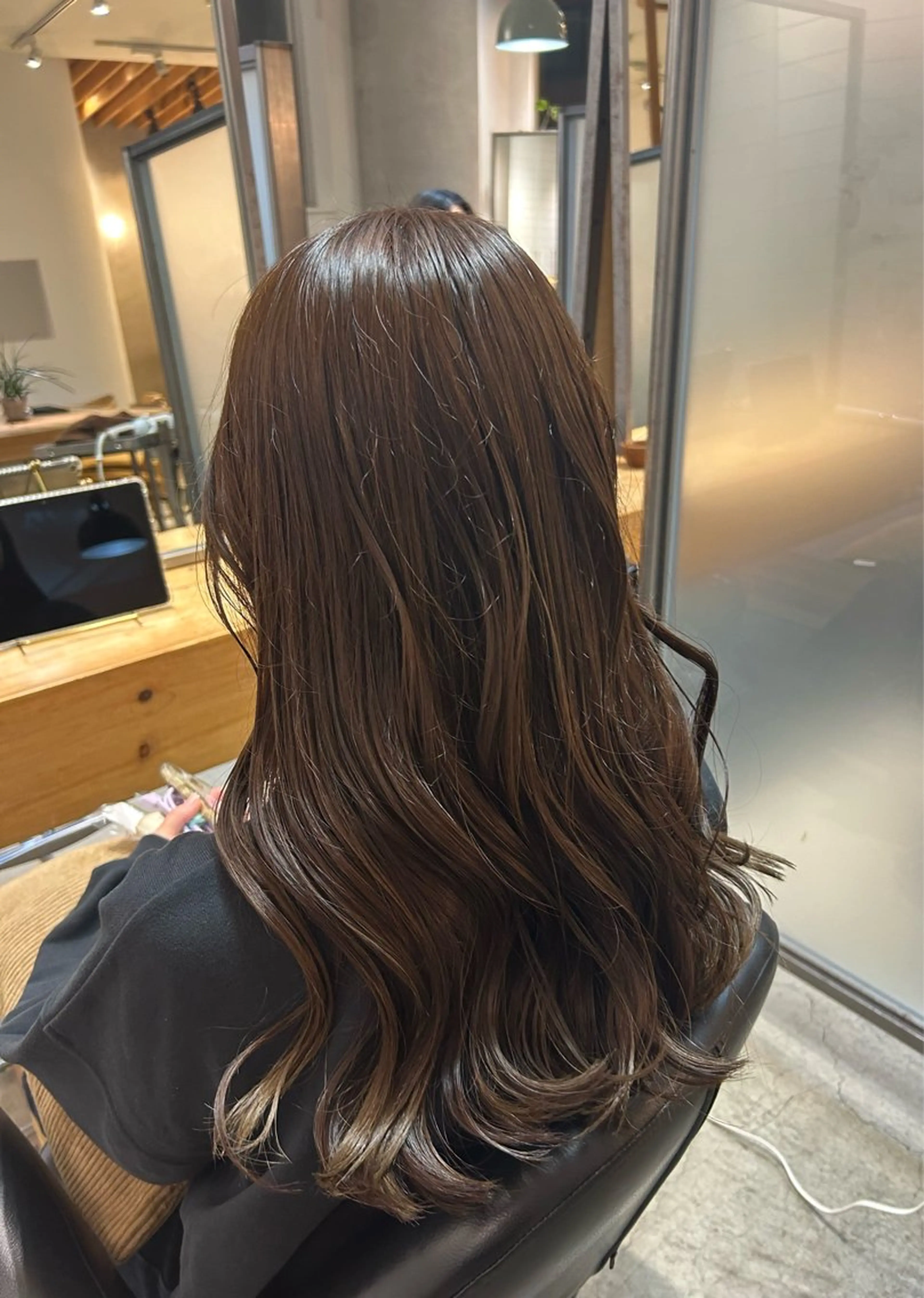 ロング 艶ブリーチ/カット kurumi🌼のヘアスタイル