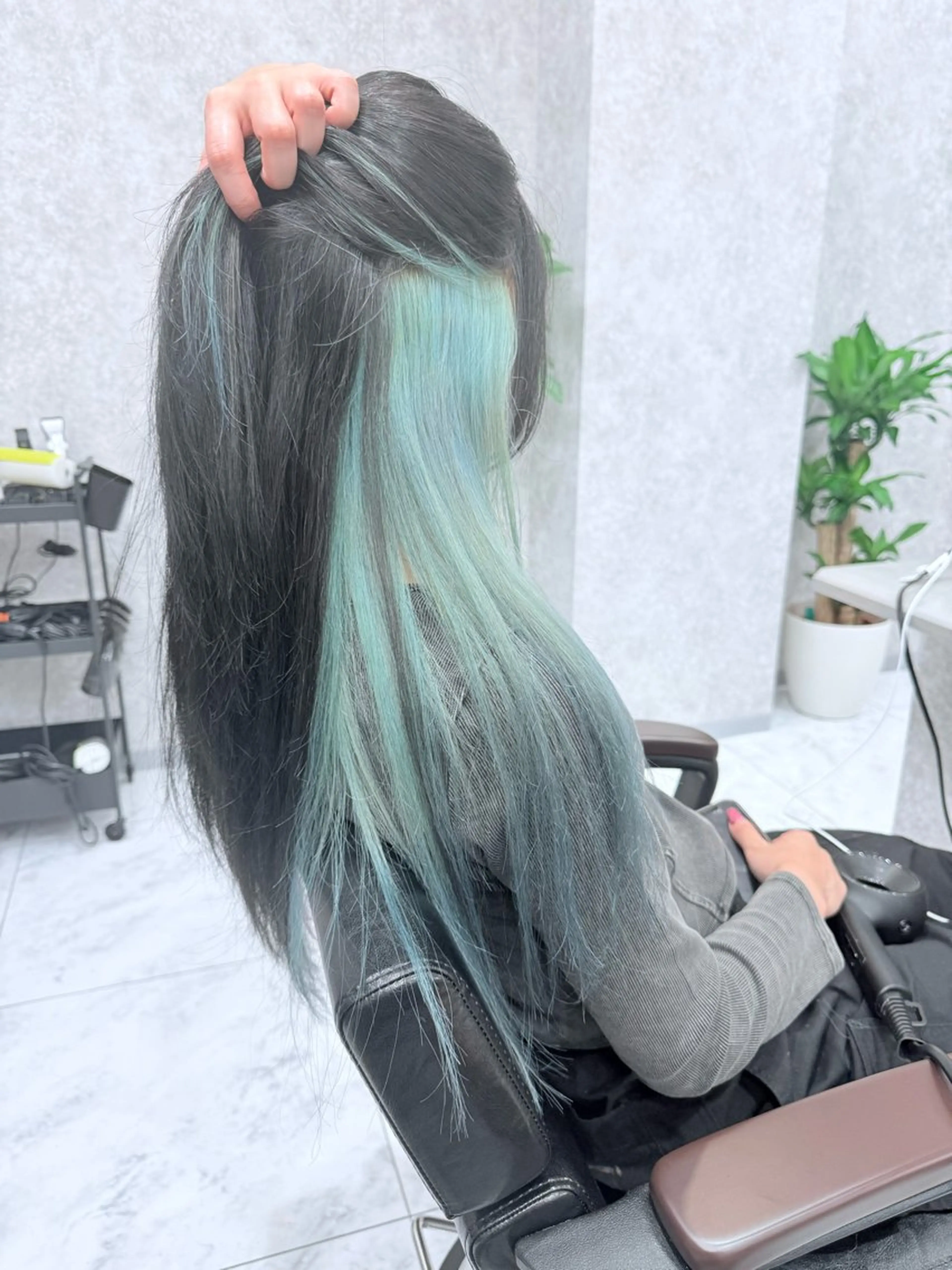 ロング カラー 🌺ハイトーン🌺 矢葺 なぎさ🌺🌺のヘアスタイル