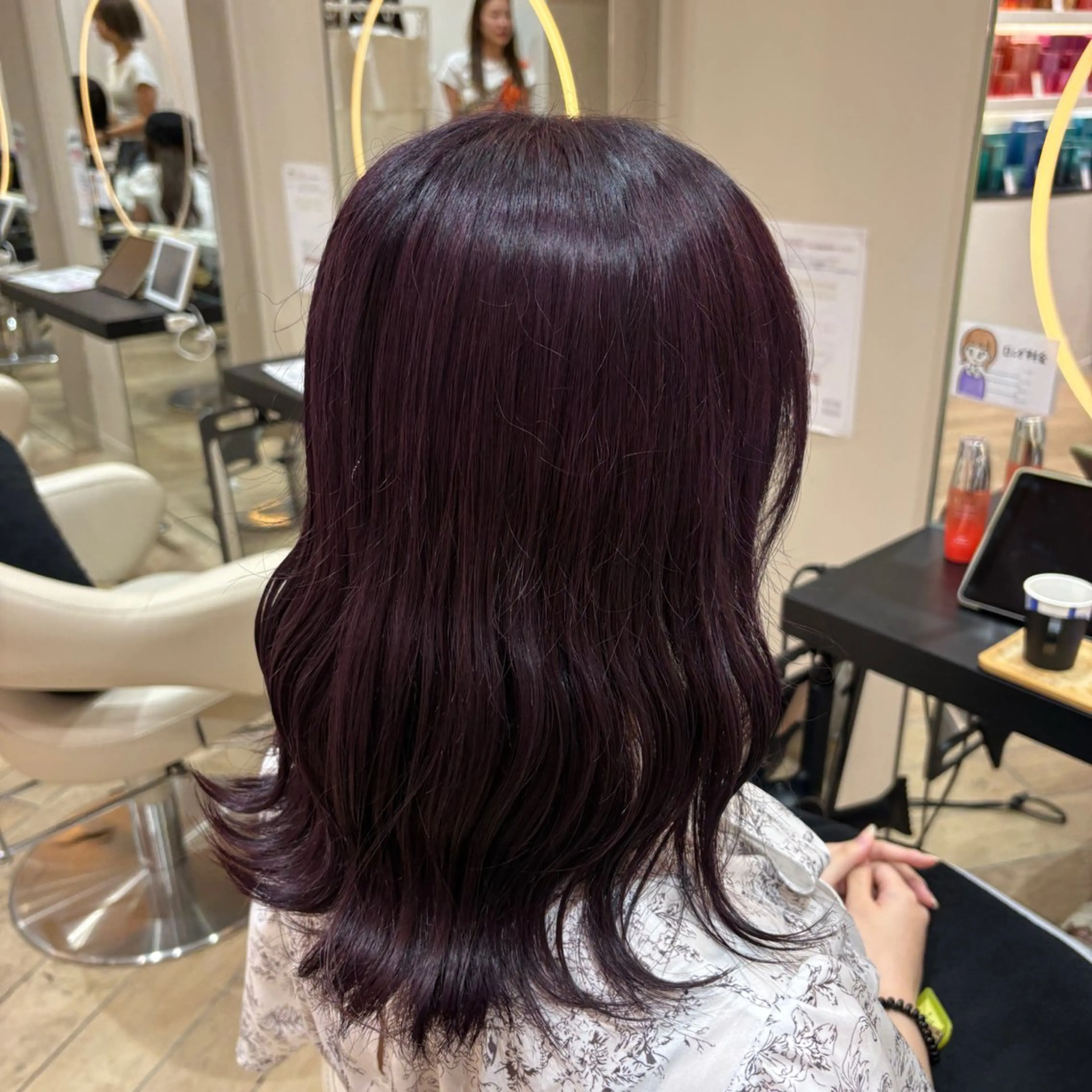 カラー ヘアカラー 🎀ピンクカラー/ 推しカラー/のの🎀のヘアスタイル