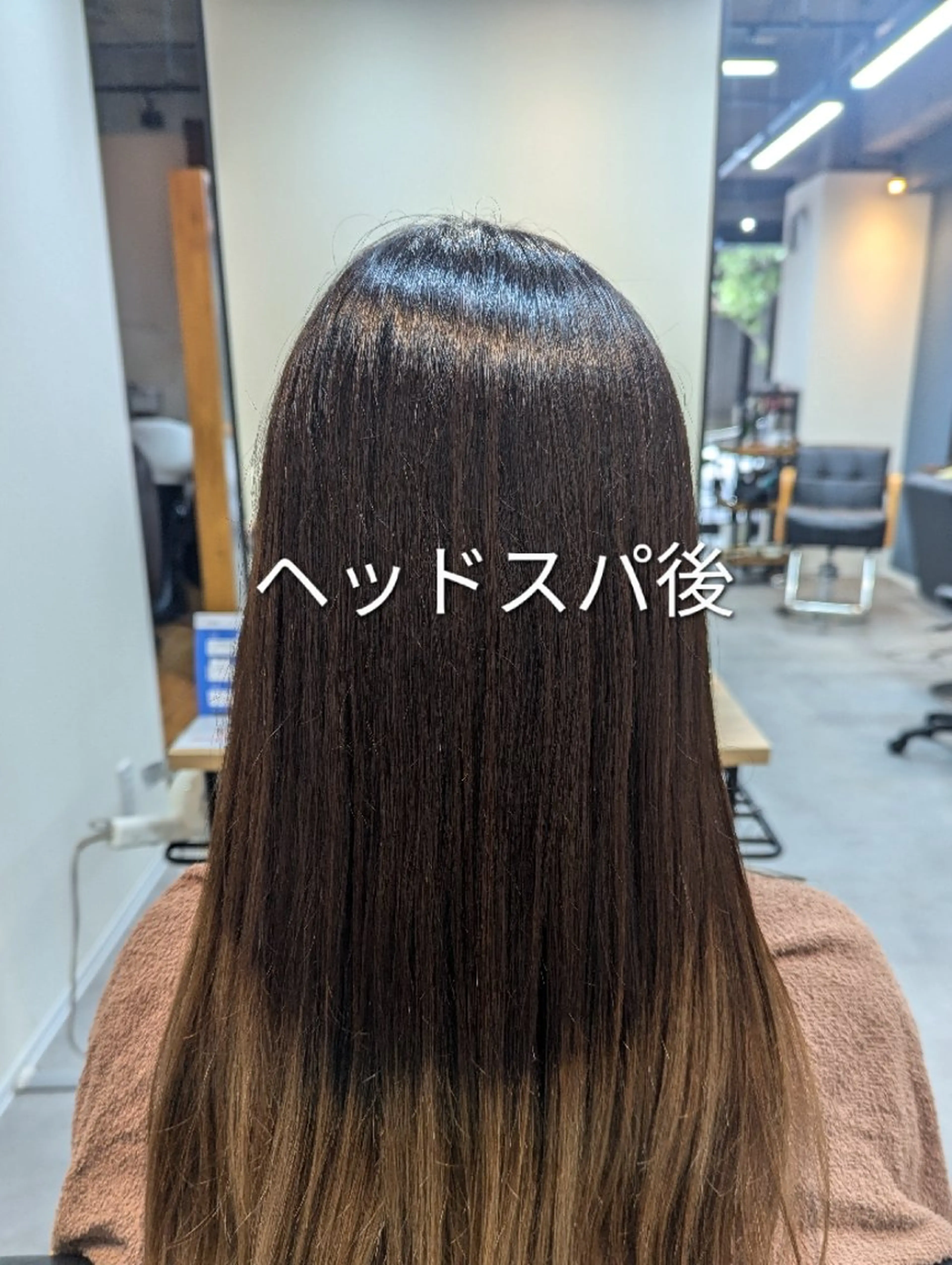 スパニスト 中川のヘアスタイル