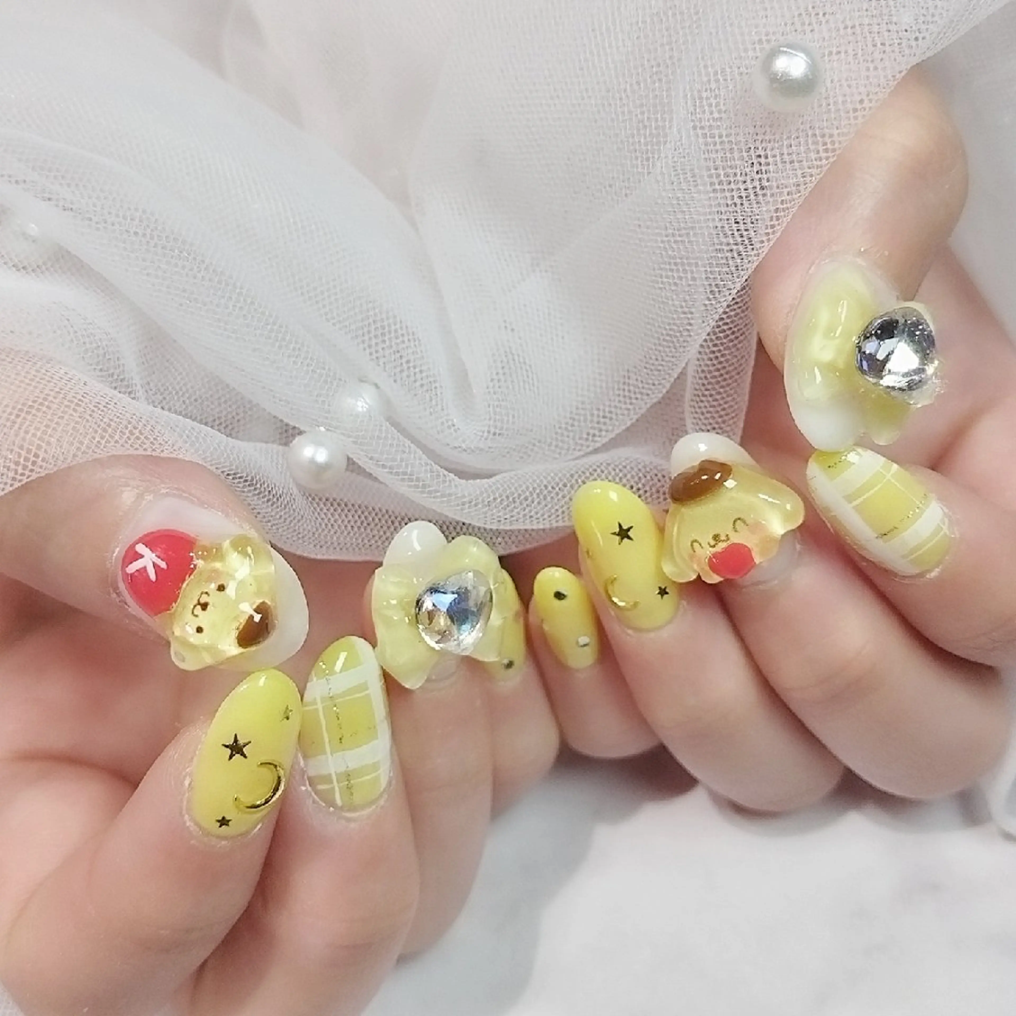 ネイル ショートネイル ネイルチップ ハンドネイル あ きのネイルデザイン