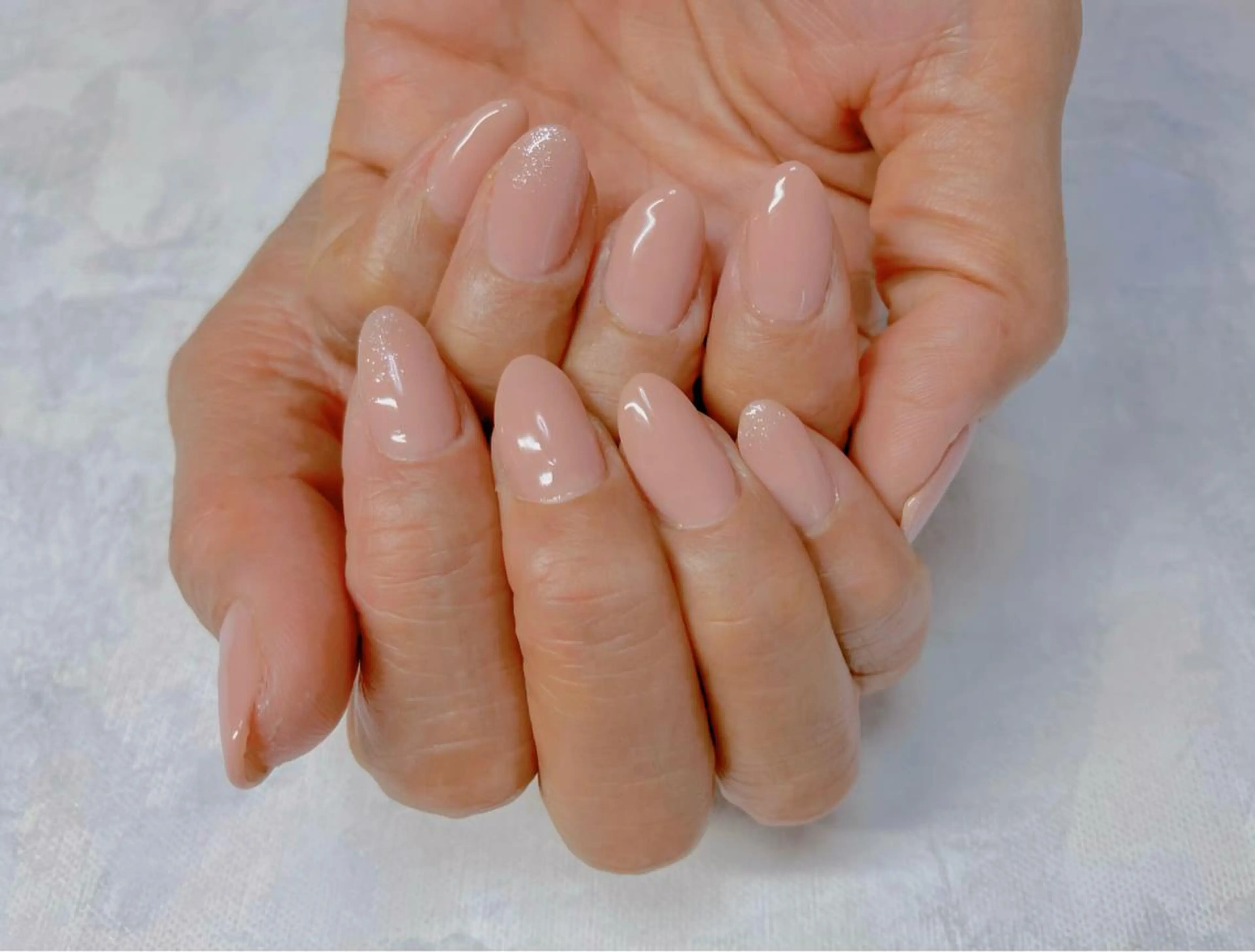 ネイル キラキラネイル ラメ(グリッター) オフィスネイル ワンカラーネイル COCO Nail　光が丘駅近のネイルデザイン