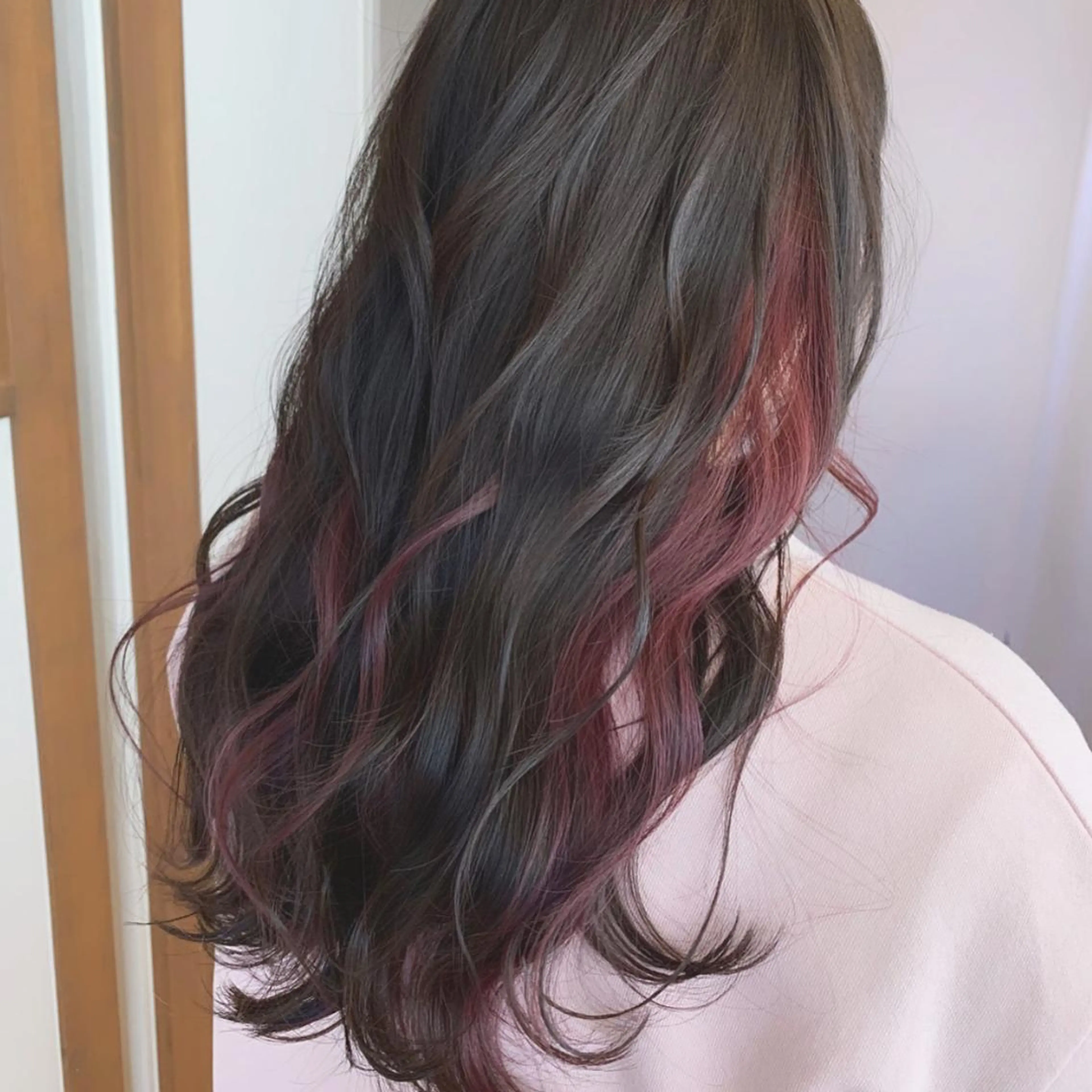 ロング カラー パーマ ACE所属・店長/ 加藤 流菜のヘアスタイル