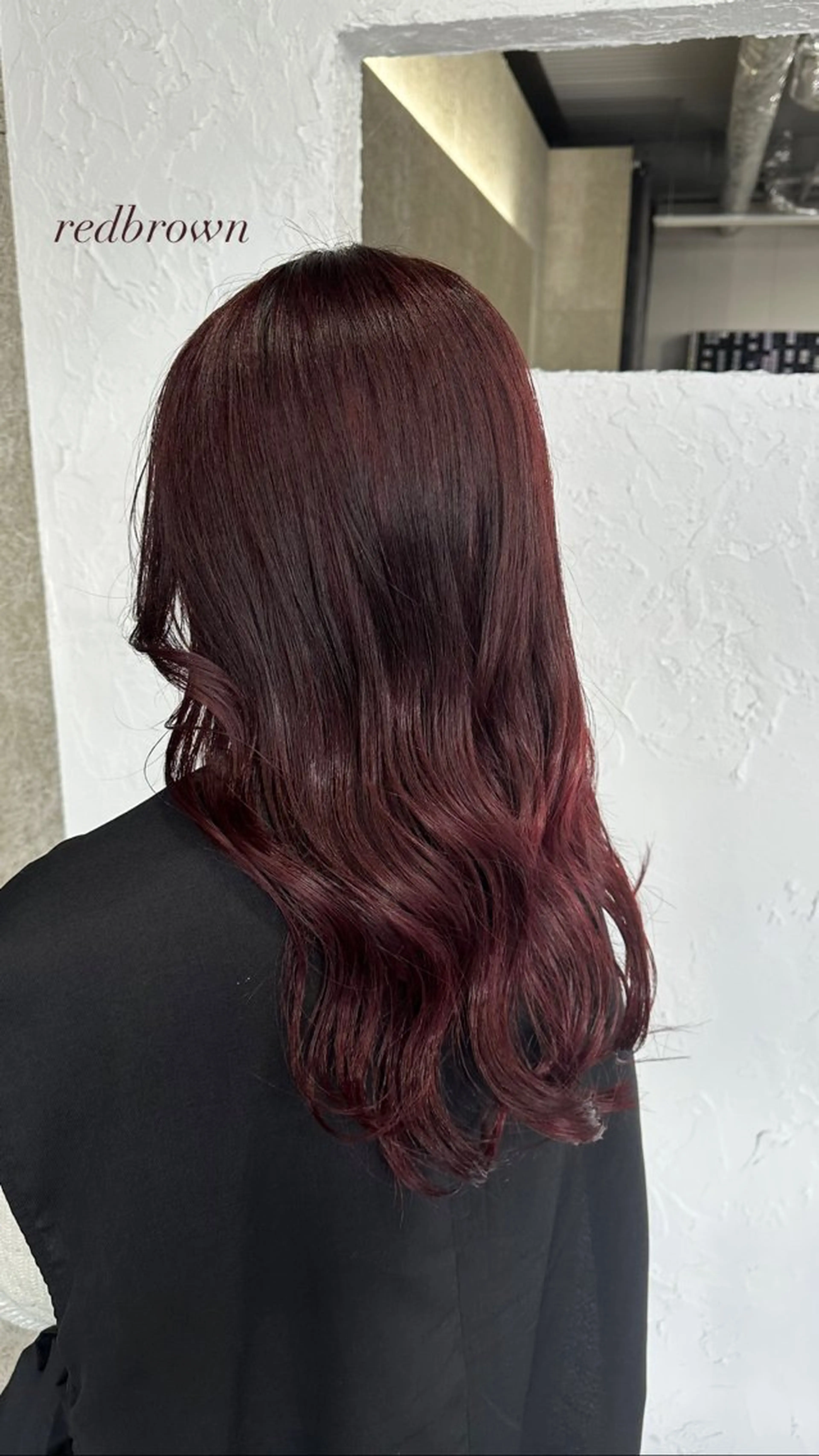 ロング カラー Iwama momokaのヘアスタイル
