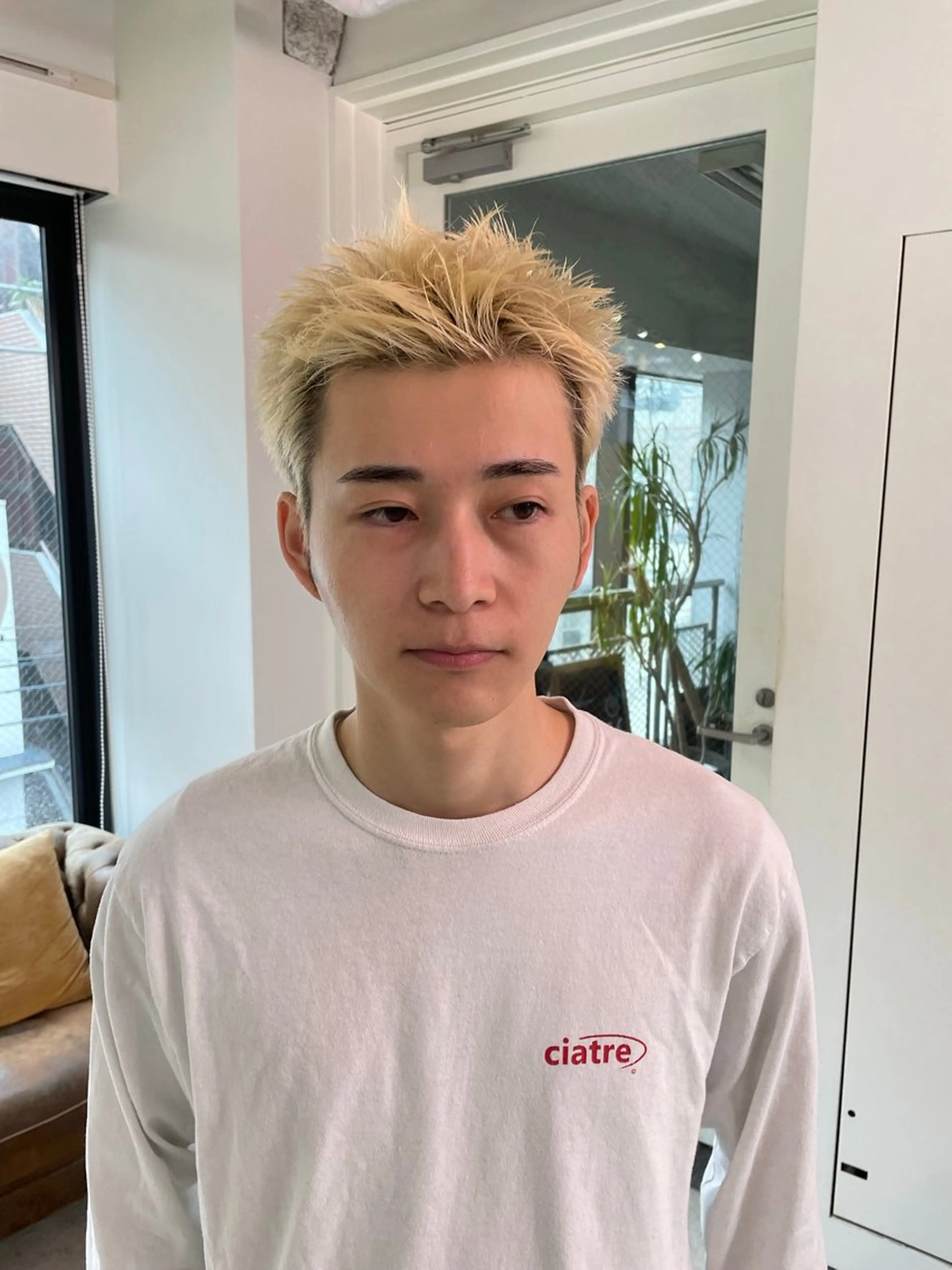カラー メンズ カット ヘアカラー 《メンズ支持NO.1 ×艶ブラウン》ソウタのヘアスタイル