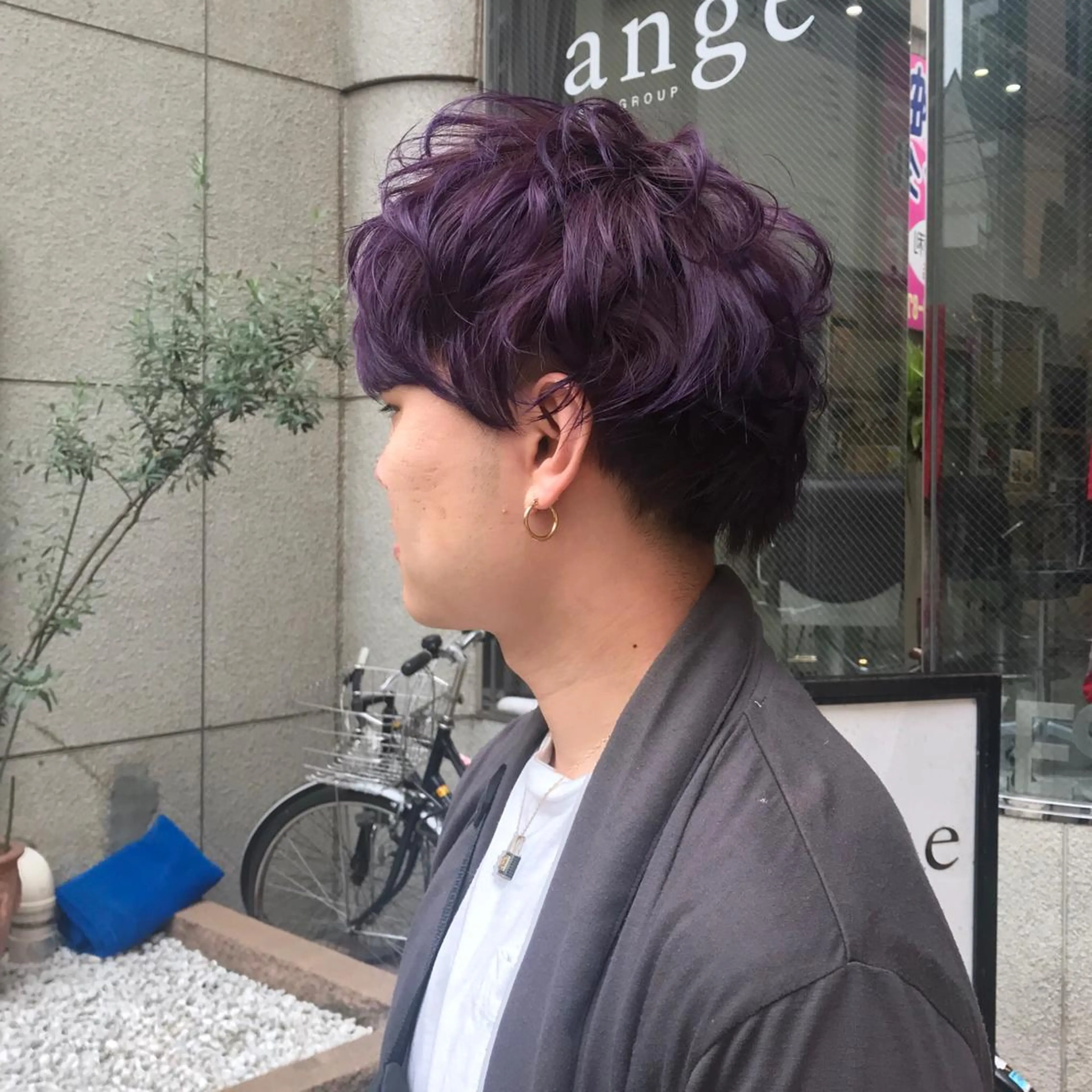 カラー メンズ 似合わせ提案サラ艶♡ 彩華のヘアスタイル