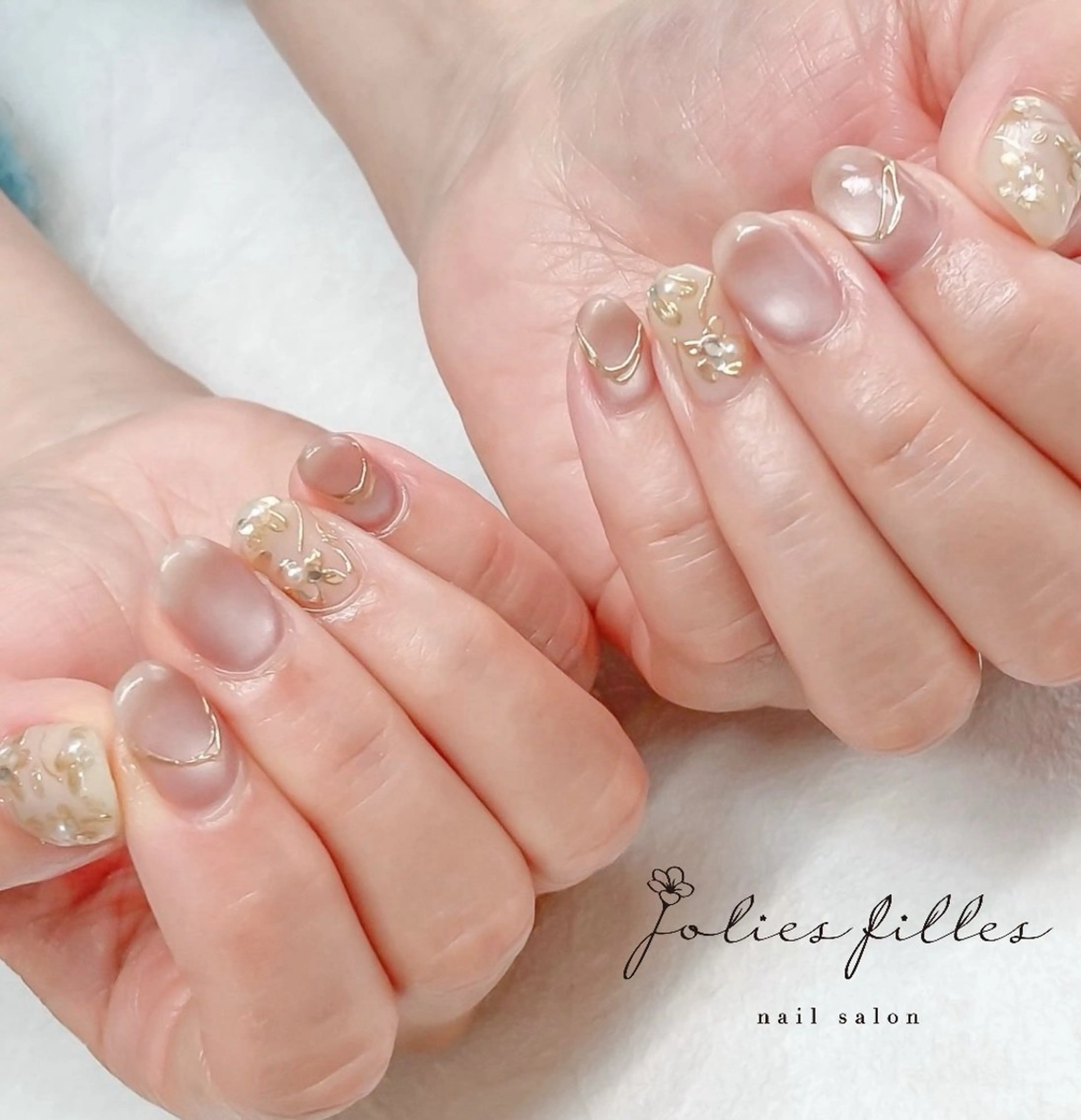 ネイル ハンドネイル ジョリフィーユ 中出のネイルデザイン