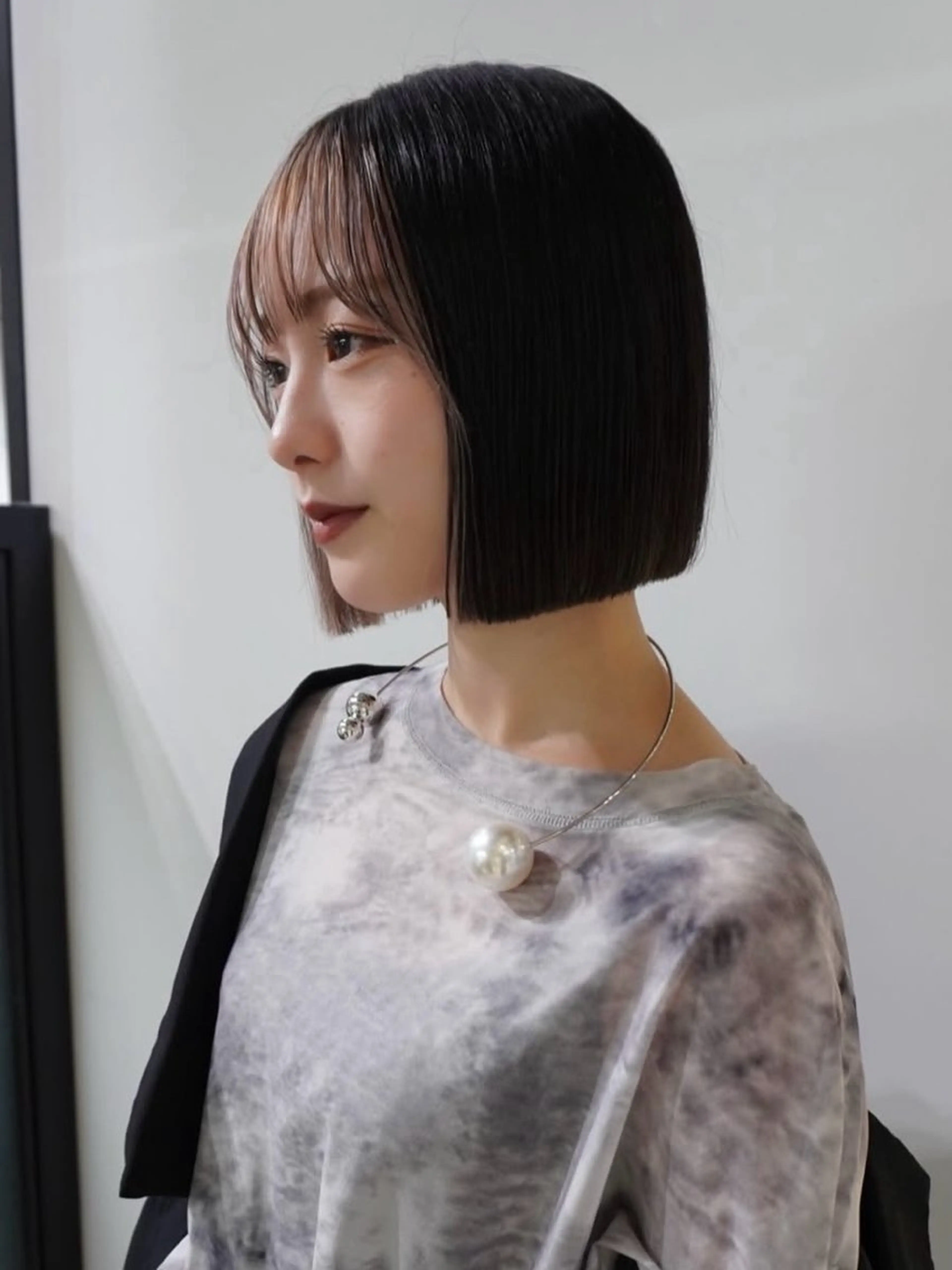 【ぱつっとボブカット✂️】シャンプー➕ブロー‼️の写真