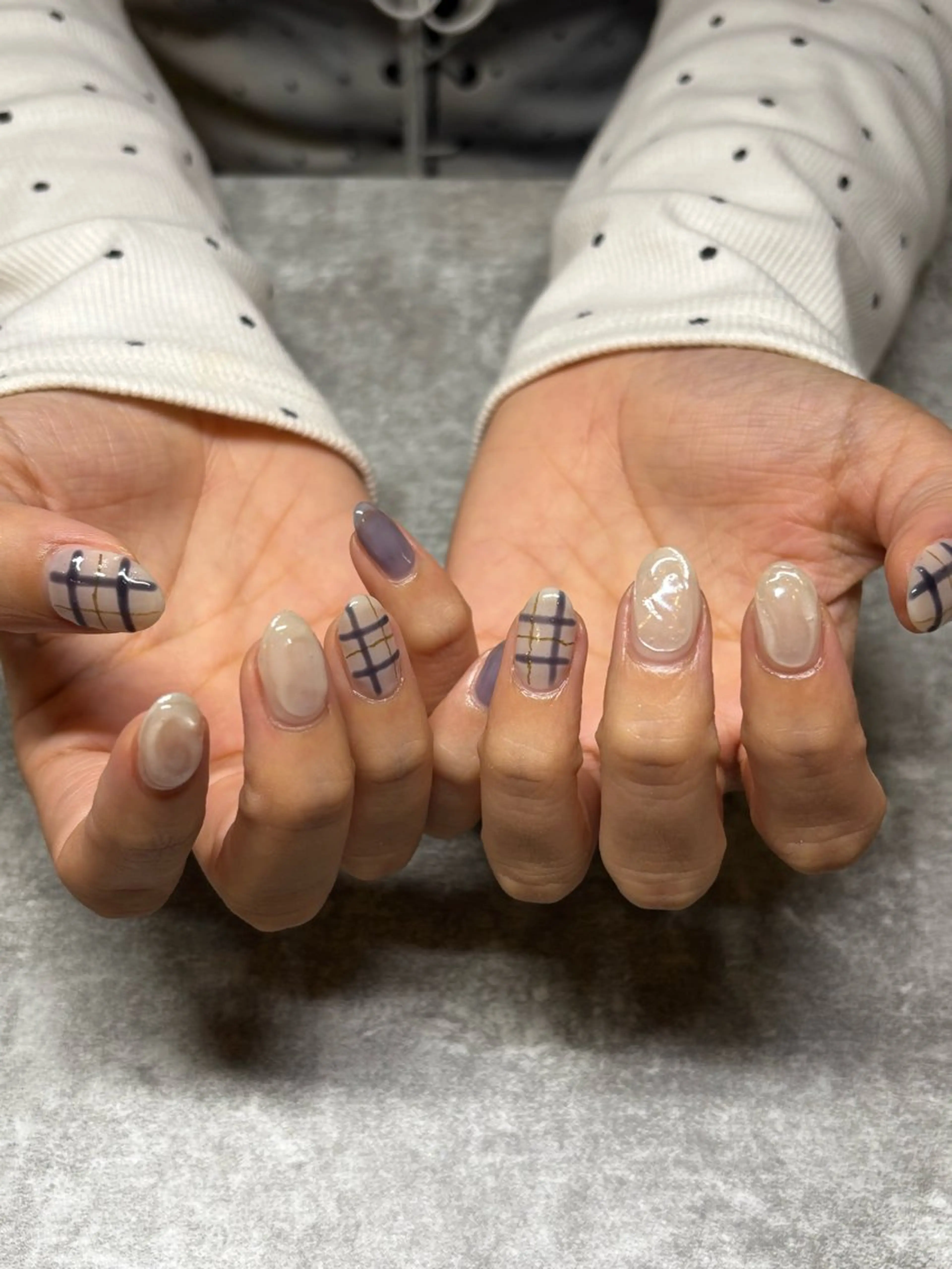 【オフ無し】ニュアンスネイル持ち込みデザイン🍑/ニュアンスネイルお任せください✨🤍の写真