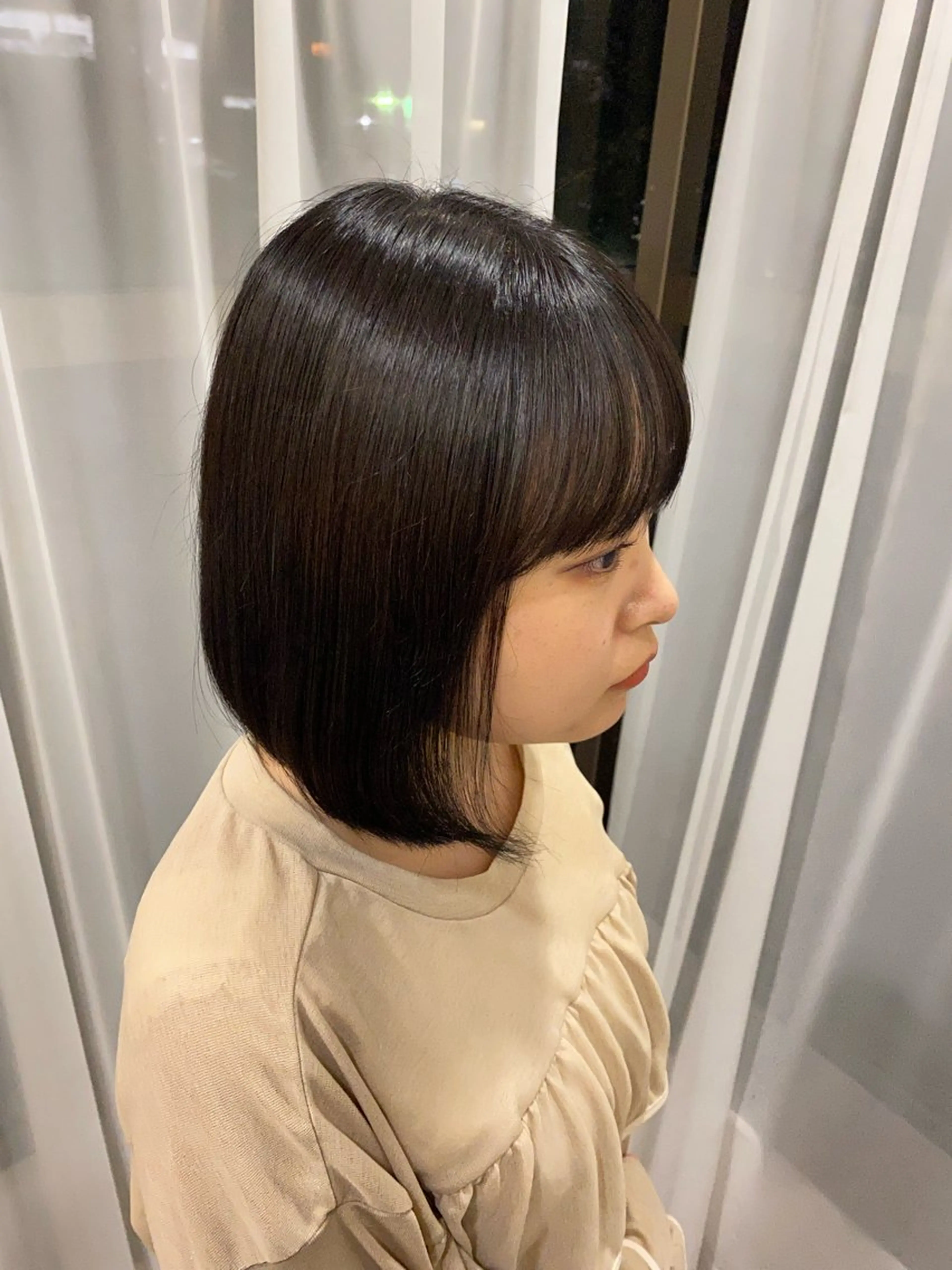 ショート カット チナツ/透明感カラー /酸性縮毛のヘアスタイル
