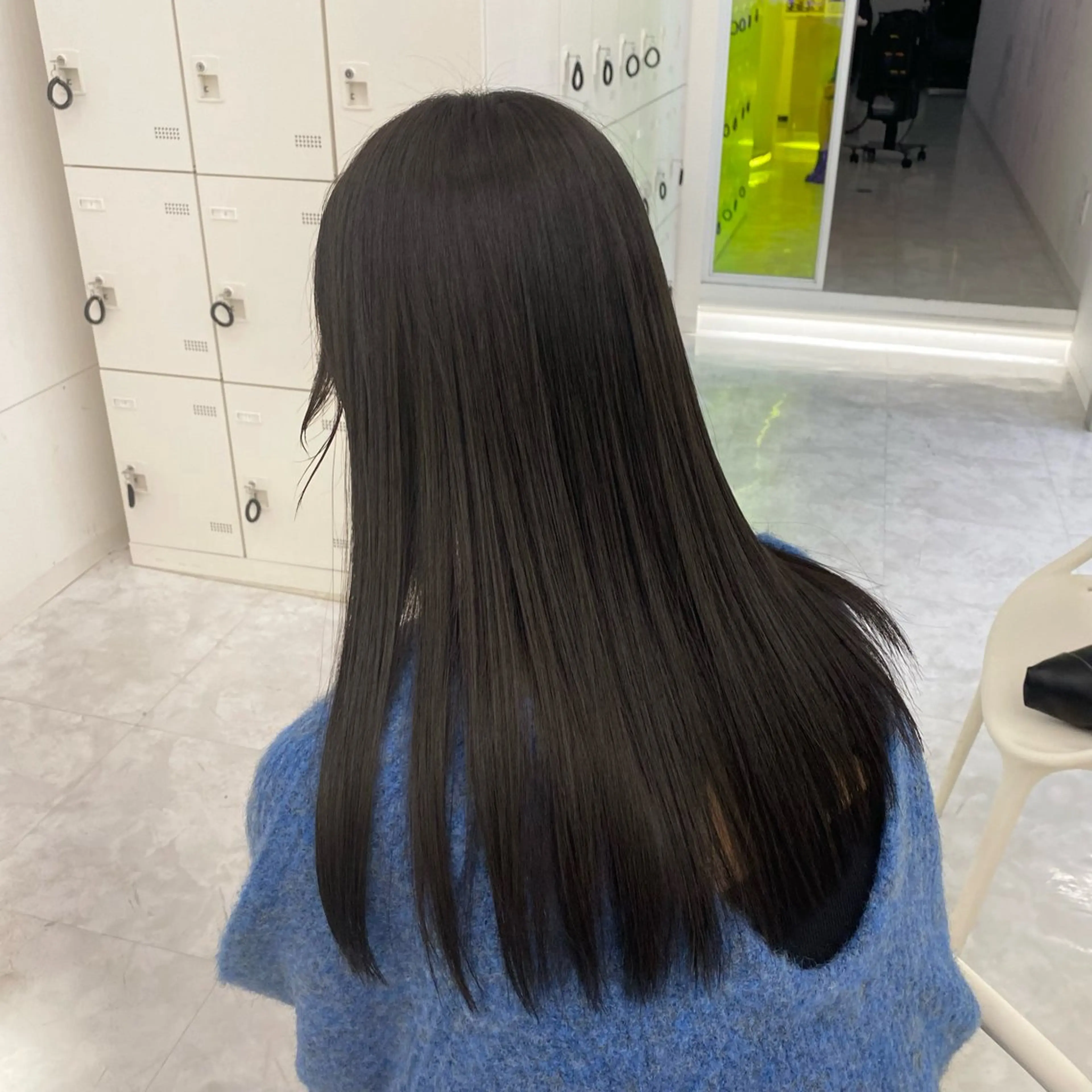 カラー ヘアカラー ヘアセット 🤍抜け感グレージュ オリーブ🤍RINのヘアスタイル