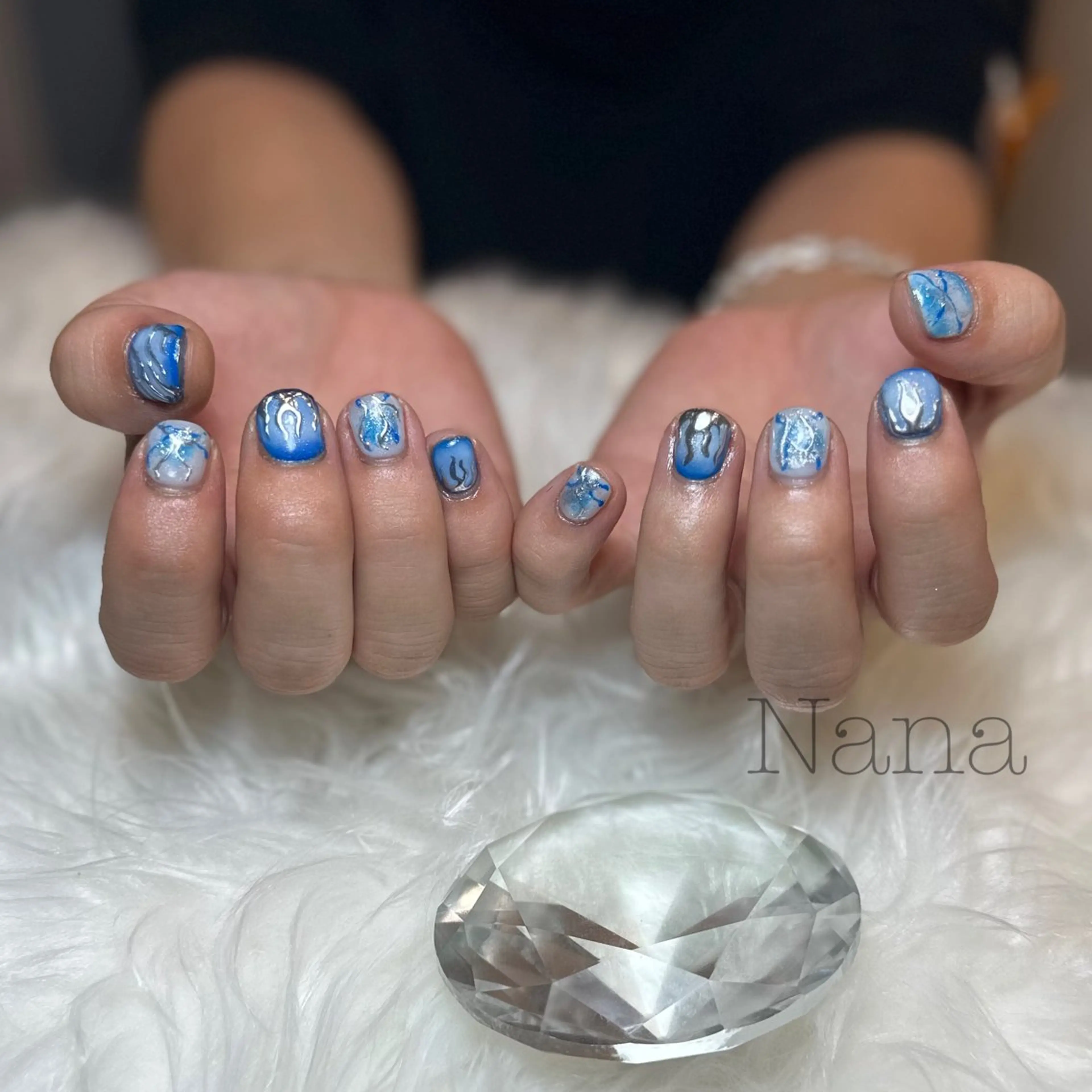メンズ ネイル ハンドネイル FAUSTO所属・Nailist 💟NANAのネイルデザイン
