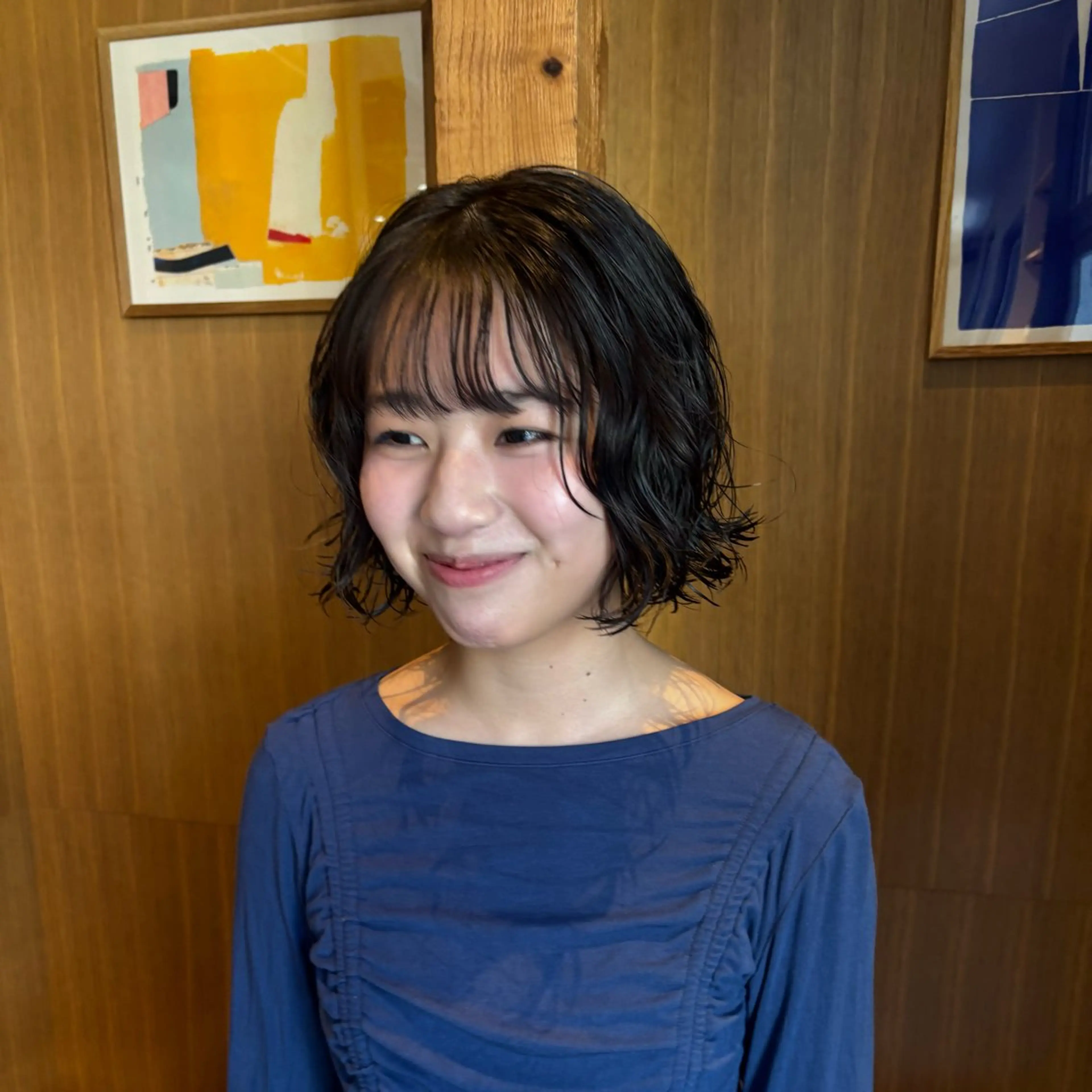 ミディアム ミディアムパーマ ボブ ciala清澄白河所属・MANA/ ciala清澄白河のヘアスタイル