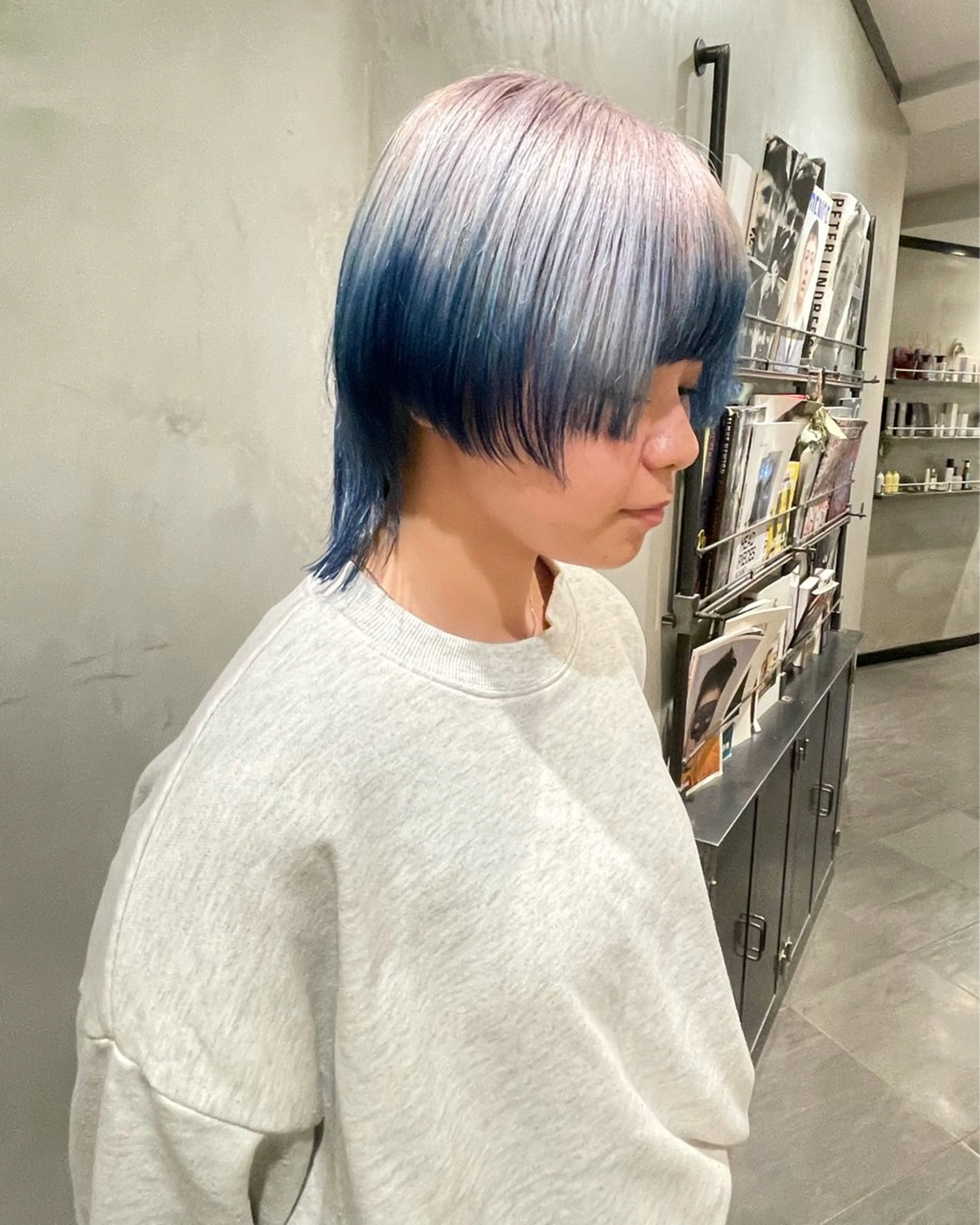 ショート カラー ヘアカラー トリートメント 優 作のヘアスタイル