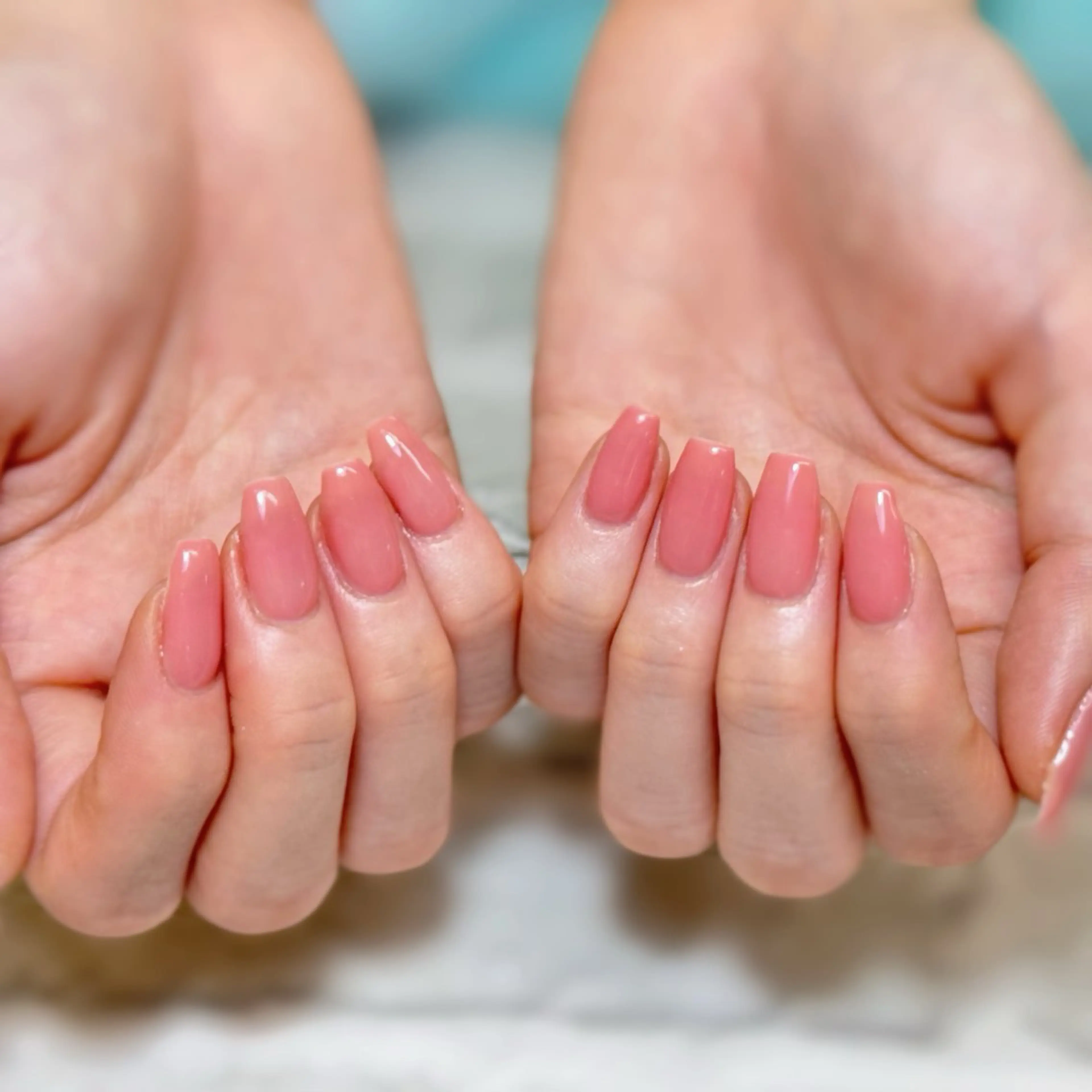 ネイル ワンカラーネイル シンプルネイル Alisa nail Rinのネイルデザイン