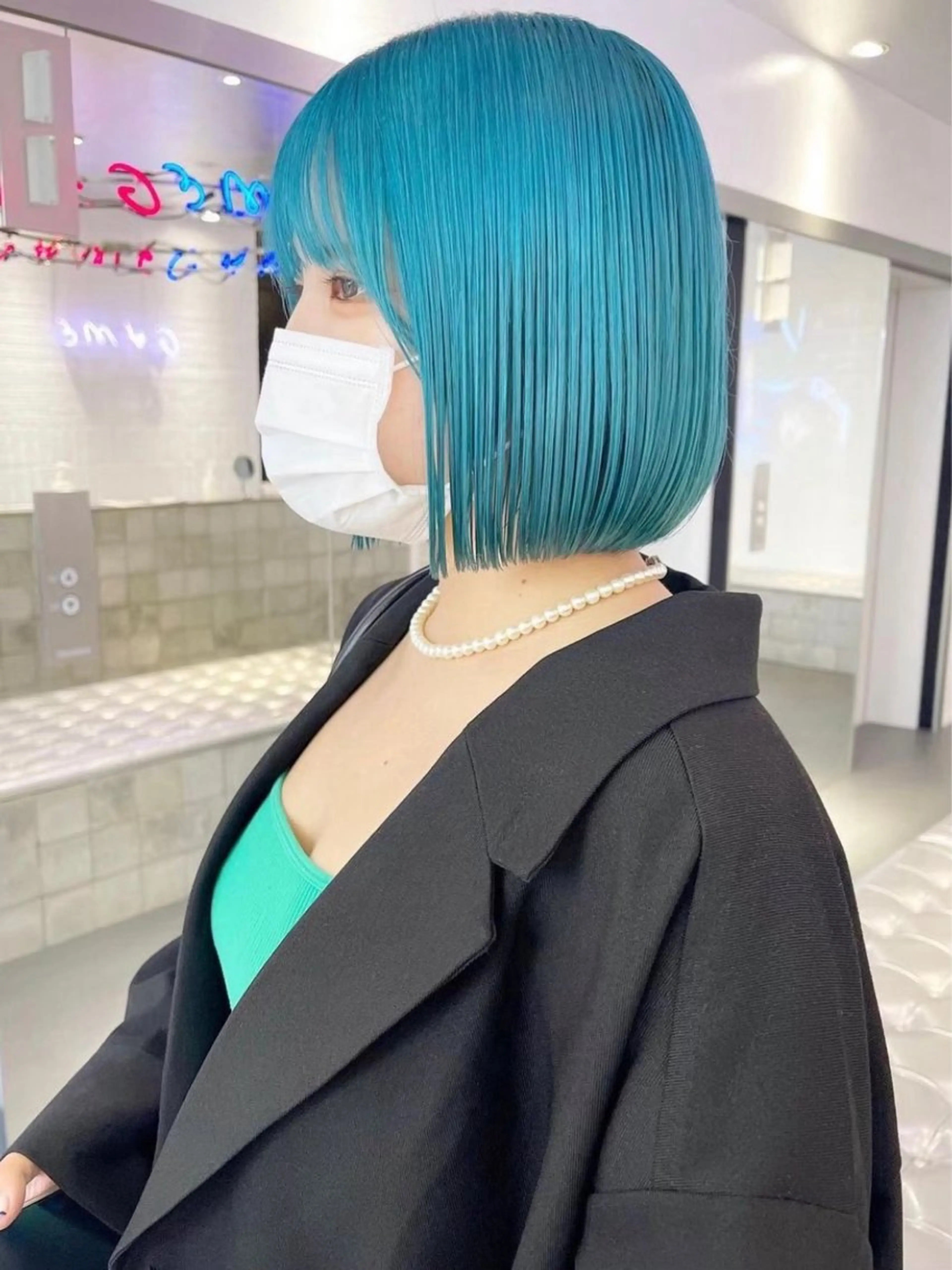 ミディアム カラー ヘアアレンジ ippo所属・💎韓国ヘア/ 艶カラー💎souのヘアスタイル