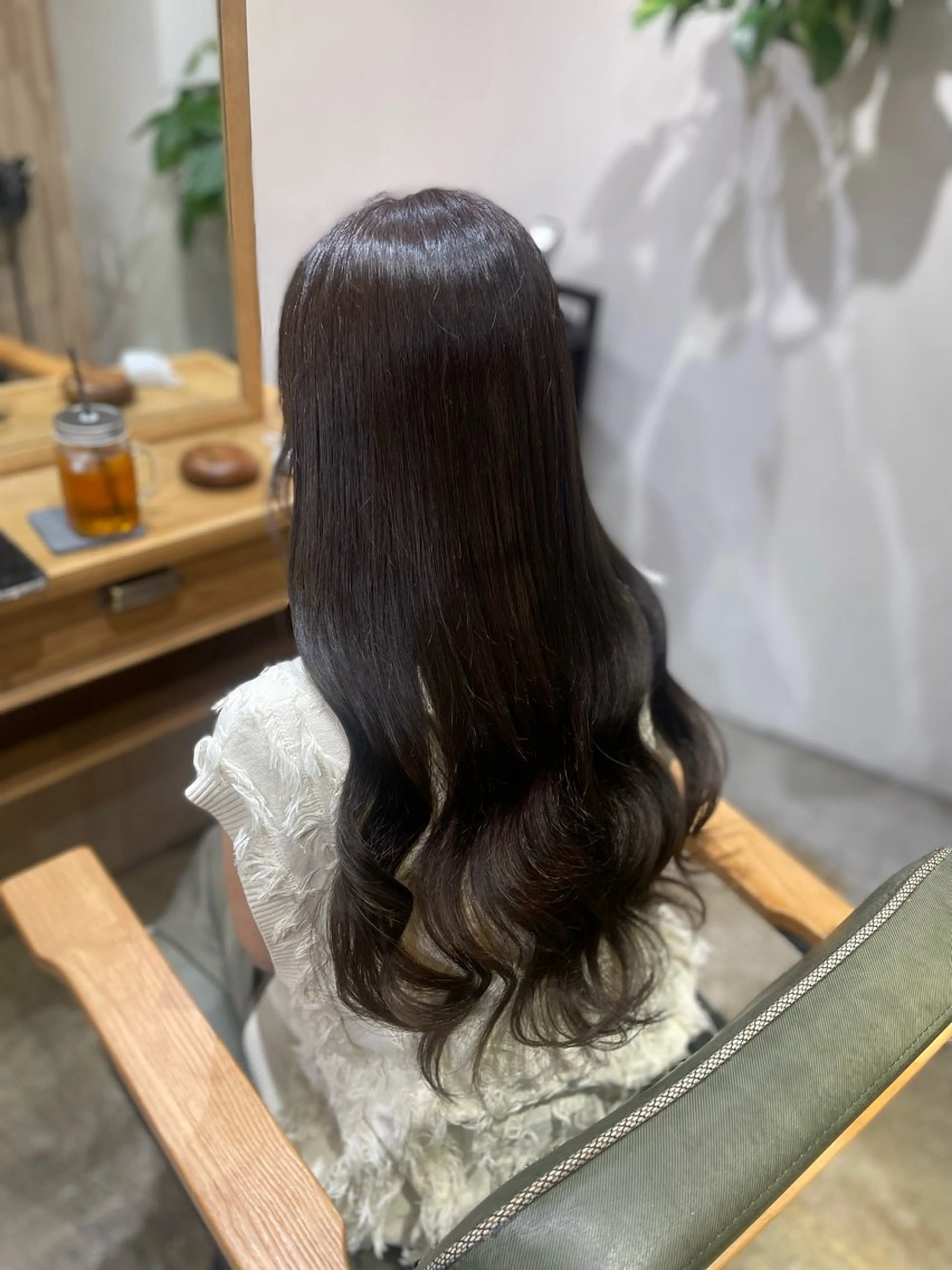 ロング ヘアカラー 🖤Keina🖤 大人上品カラー.*˚のヘアスタイル