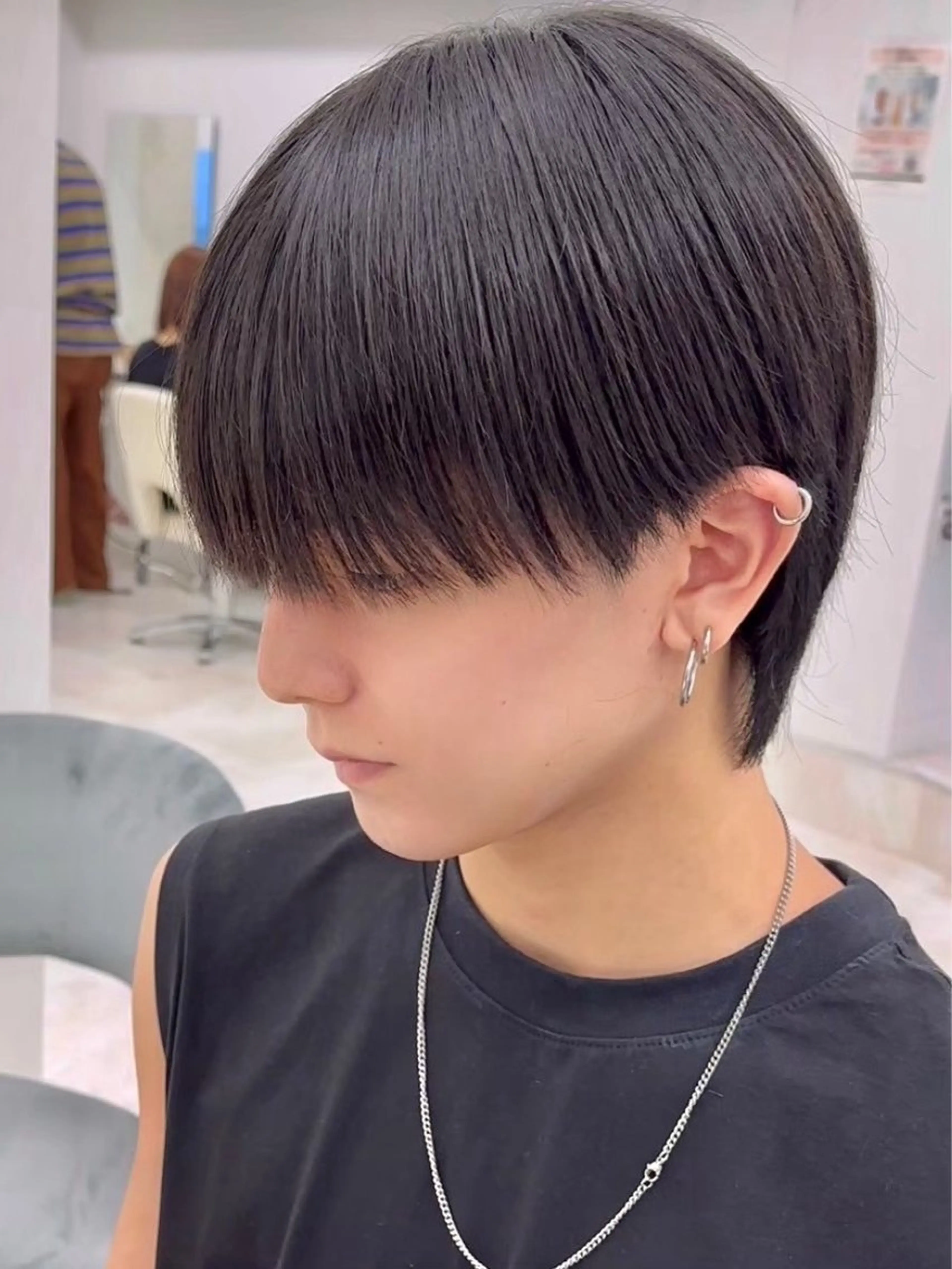 メンズ 縮毛矯正 メンズ特化美容師 TOMOKIのヘアスタイル