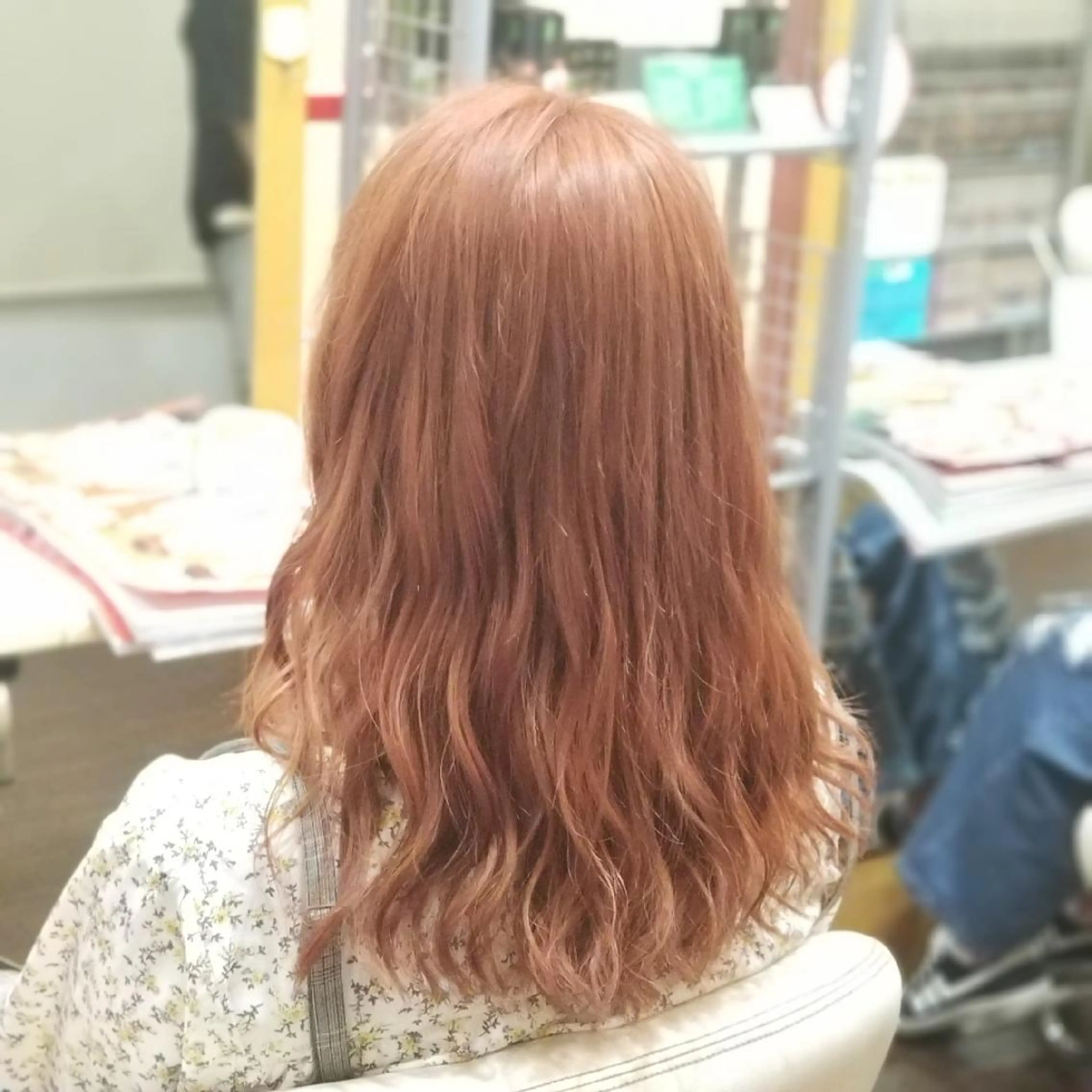 セミロング ヘアカラー 植田 修平/エクステ /髪質改善カラーのヘアスタイル