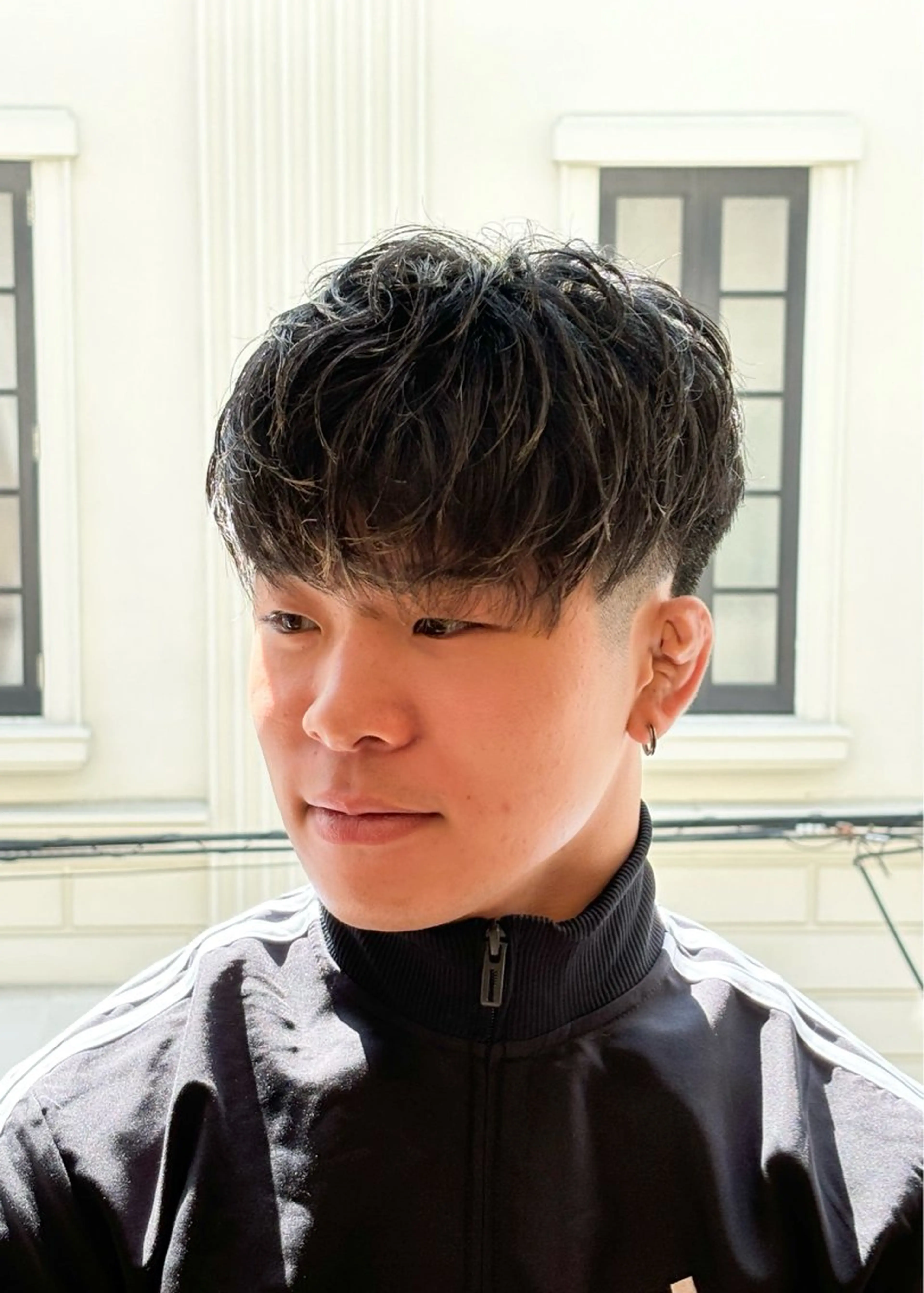 ショート メンズ マッシュ カット DAD　BARBERSHOP所属・三宮メンズカット ヨシイッキのヘアスタイル