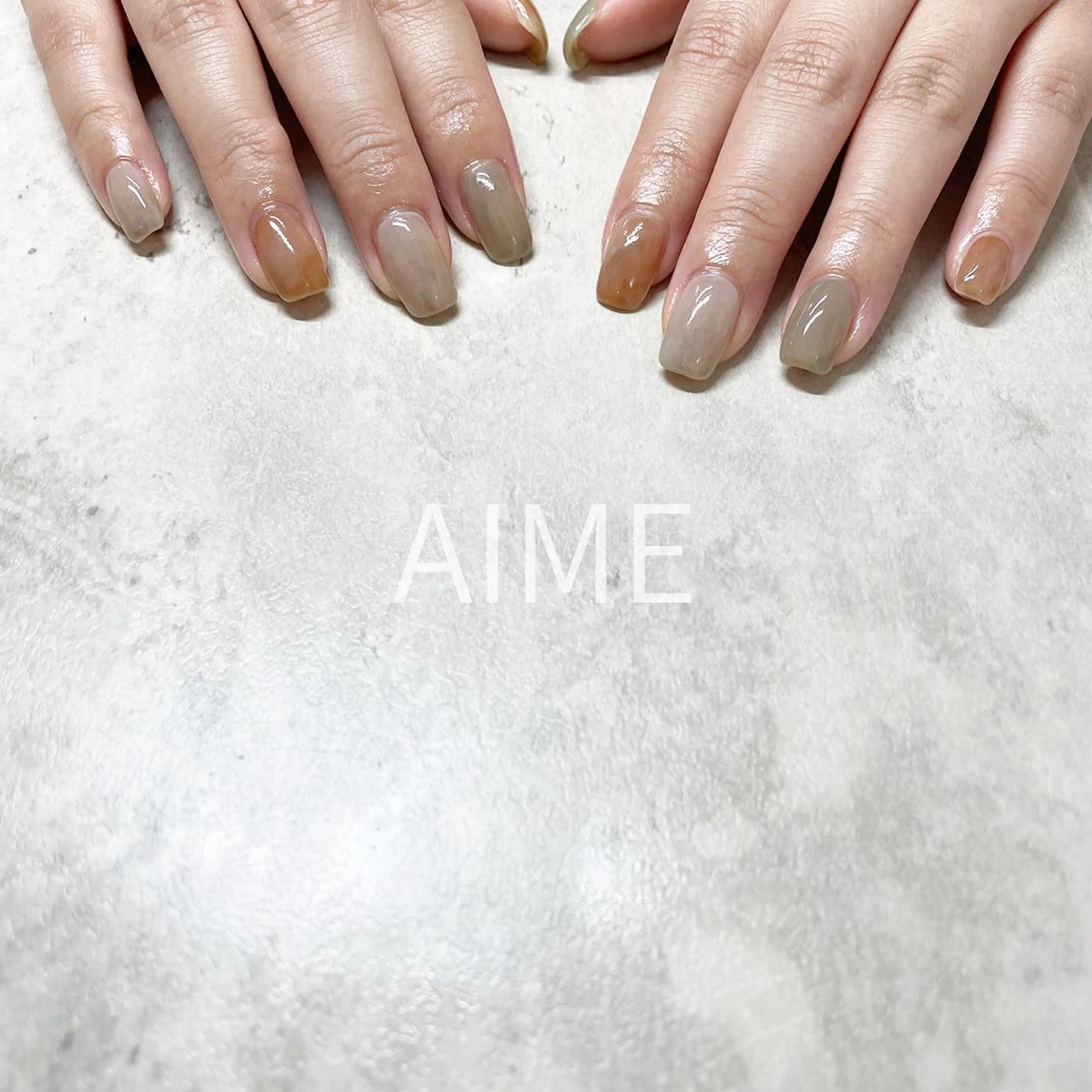 ネイル ハンドネイル AIME （momo）のネイルデザイン