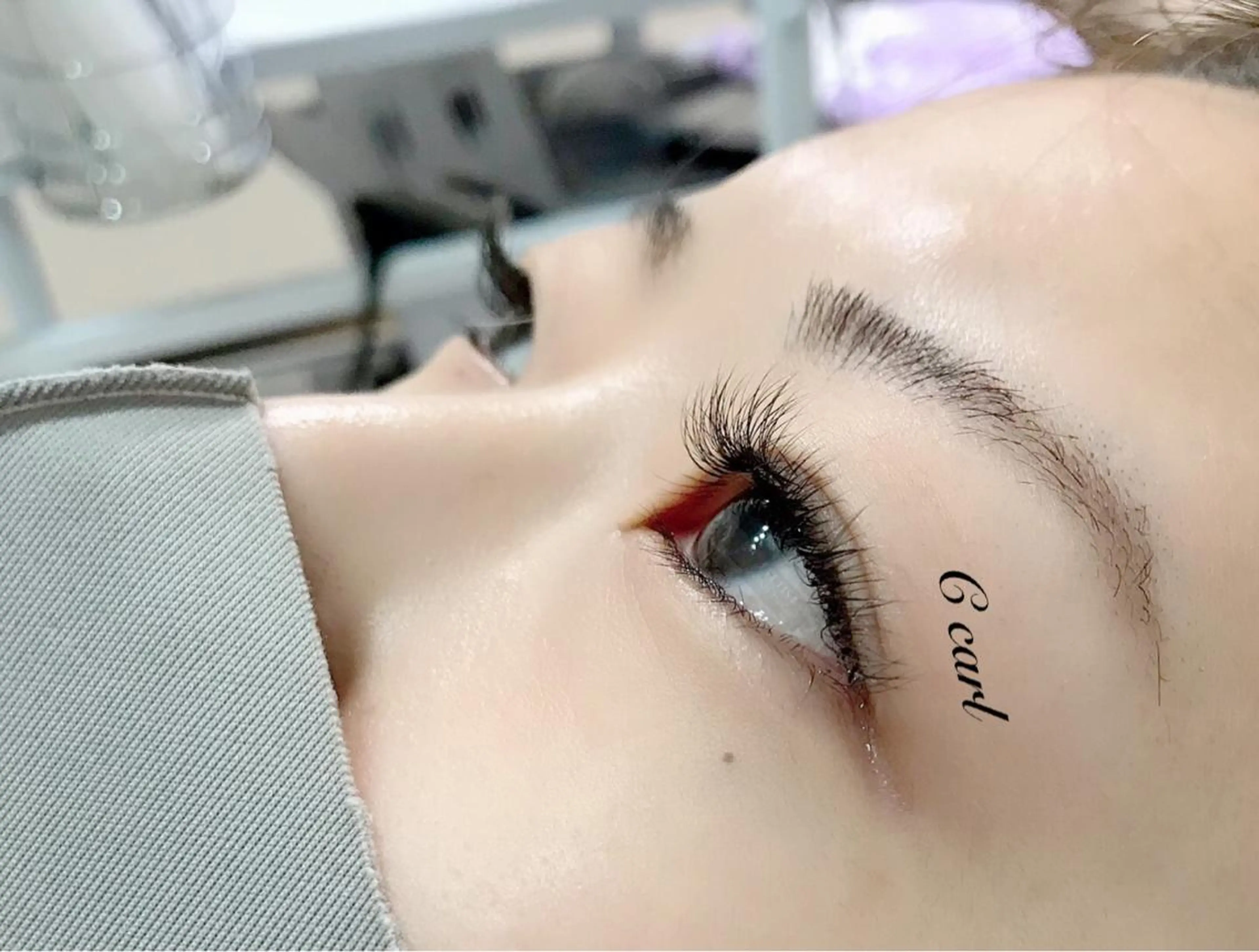 マツエク・マツパ ケラチンラッシュリフト バインドロック Cカール キュート フラットラッシュ マツエク eyelash presh yukaのマツエク・マツパデザイン