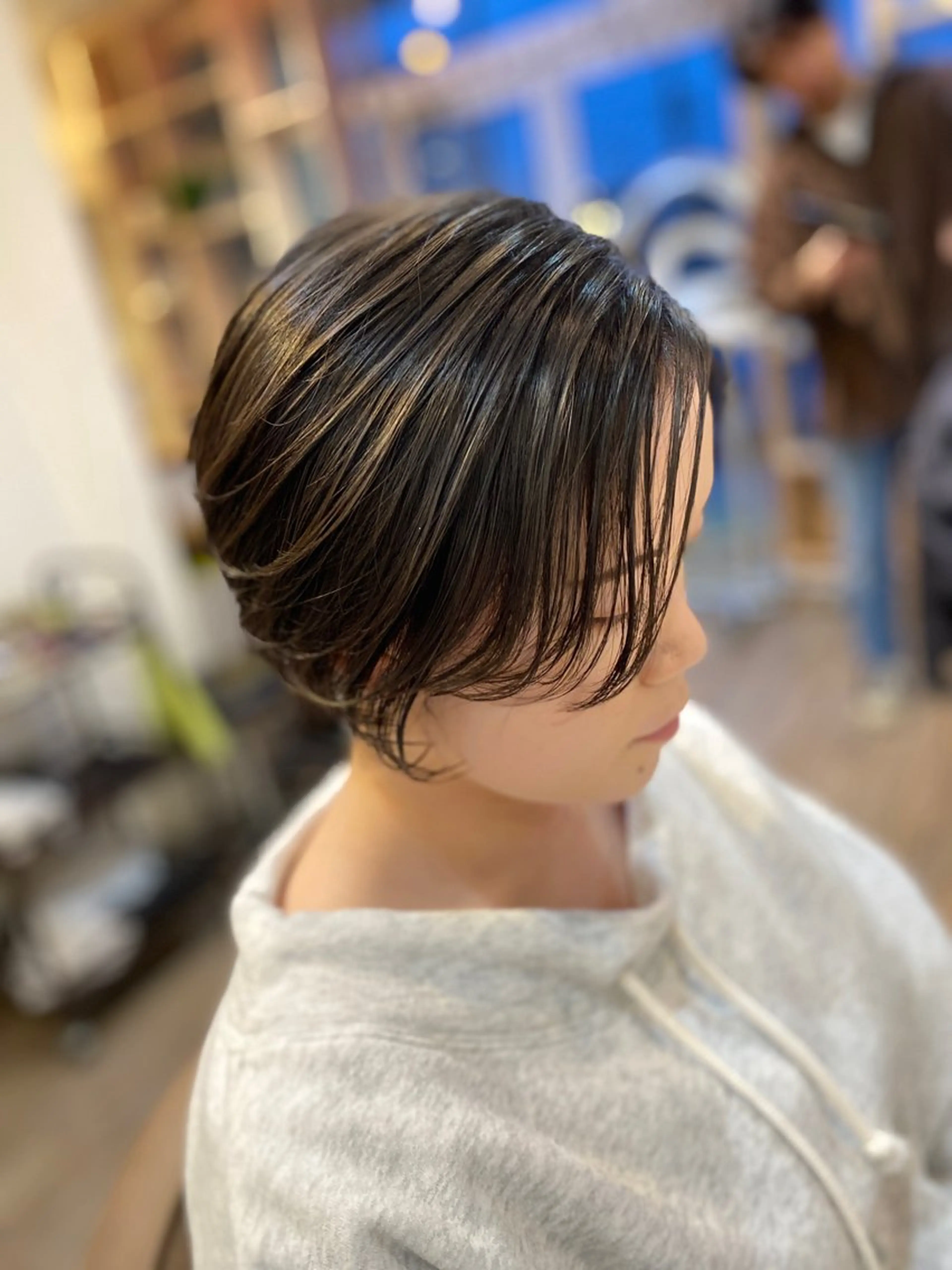 ショート ショートヘア カット 安住 千明のヘアスタイル