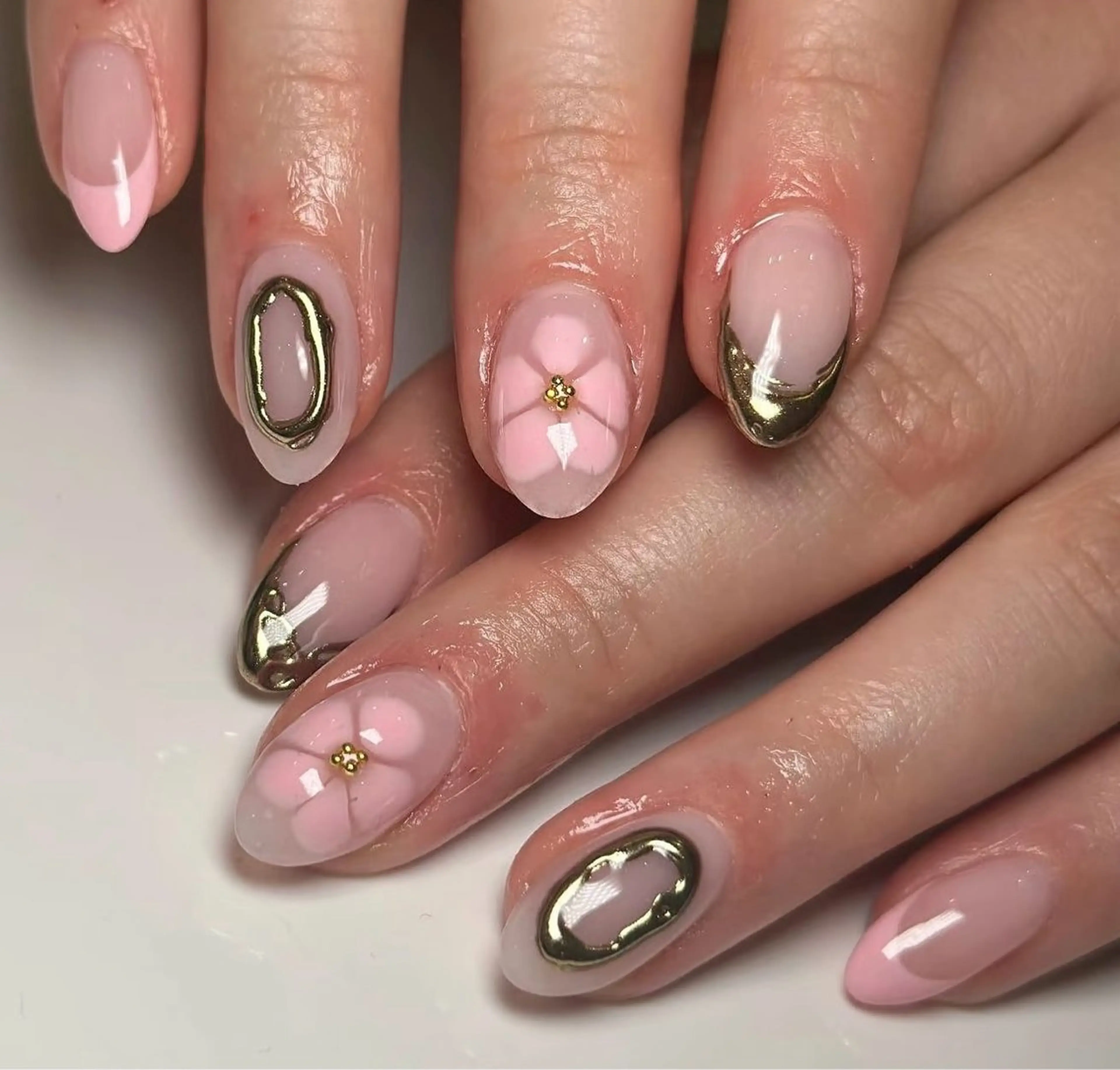 ネイル ハンドネイル Luminail 新小岩のネイルデザイン