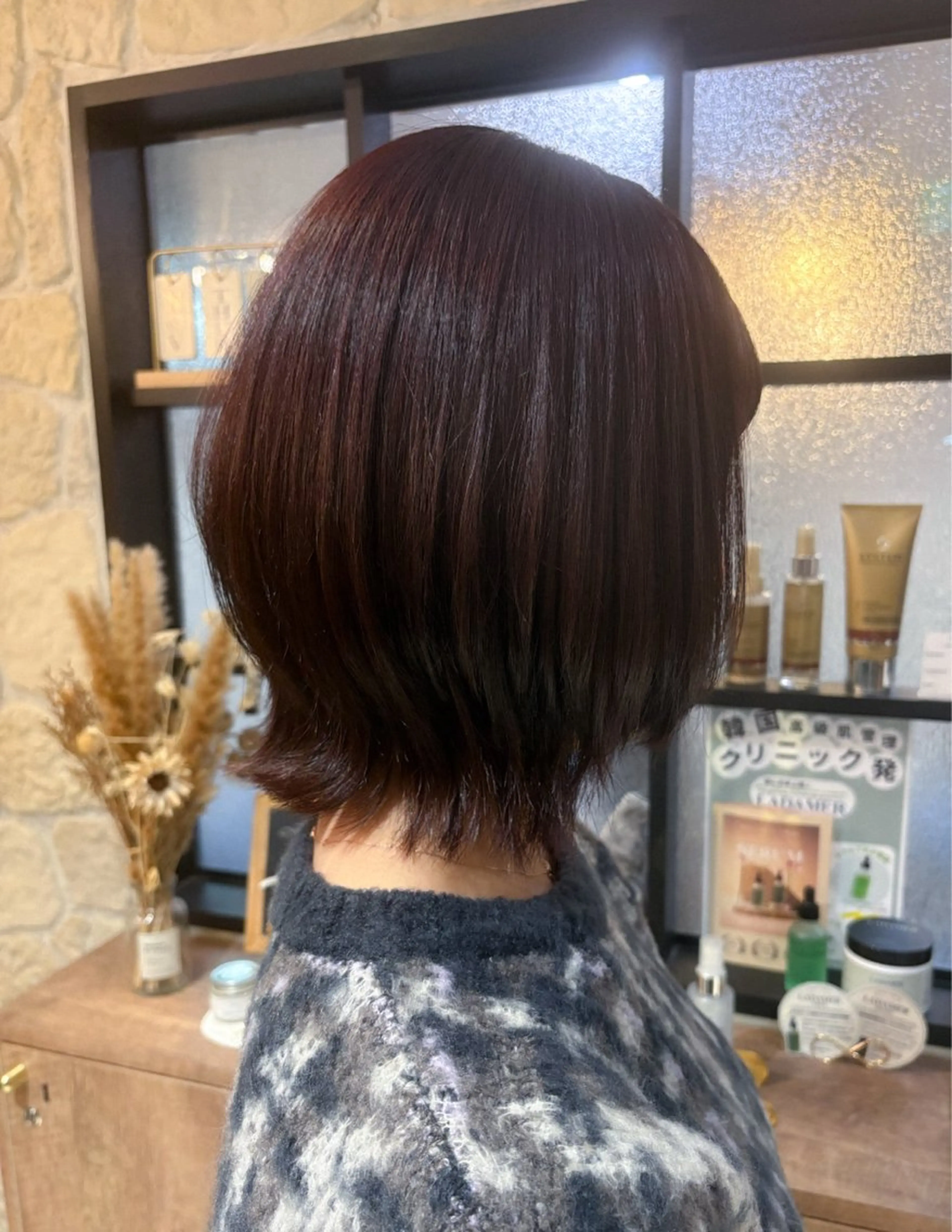 ≪🧚‍♀️ボブ・ミディアム限定✨≫ レディースカット＋髪質改善1Step トリートメントの写真