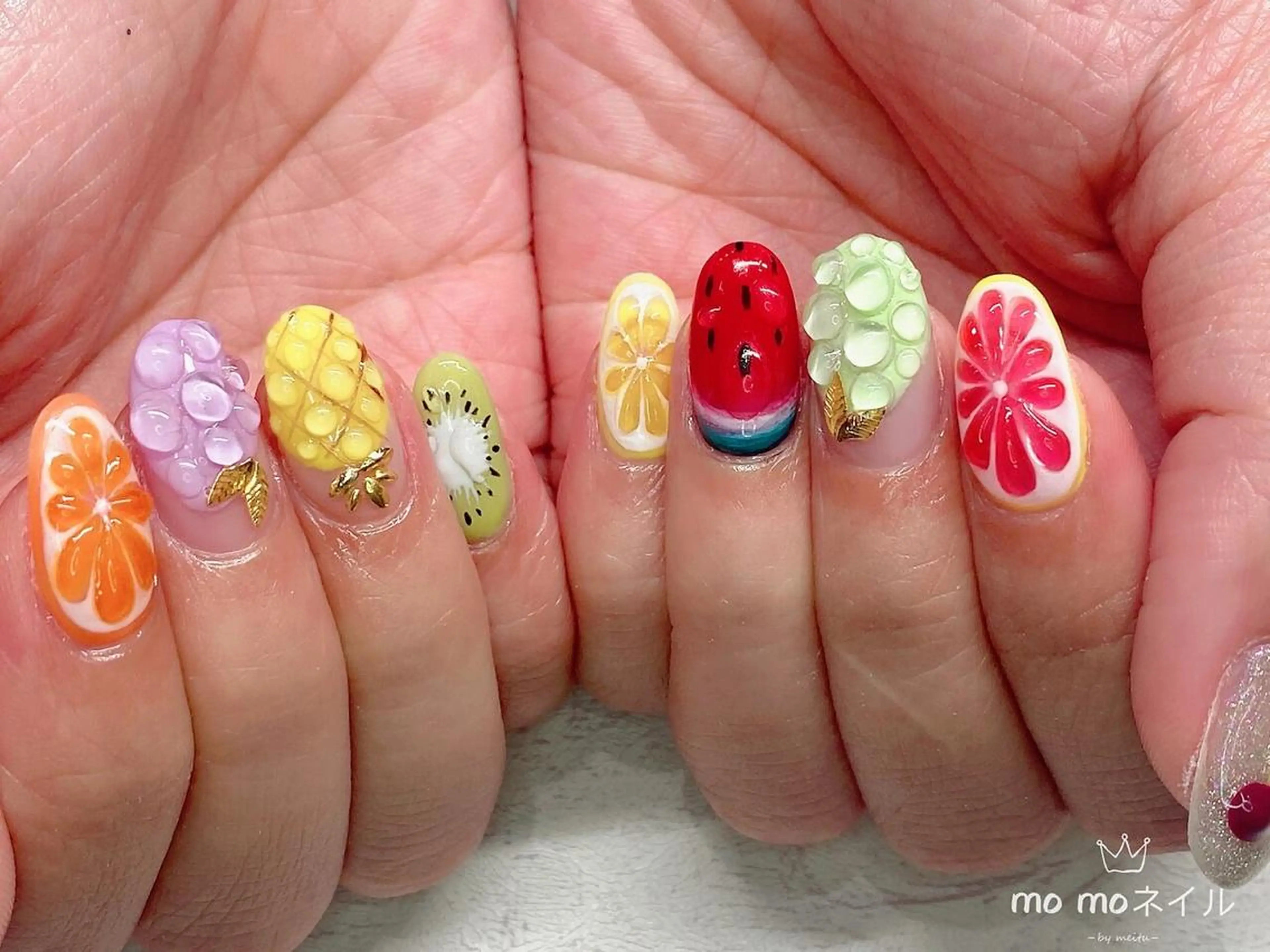 ネイル MOMO nail所属・NIITSU 川崎のネイルデザイン