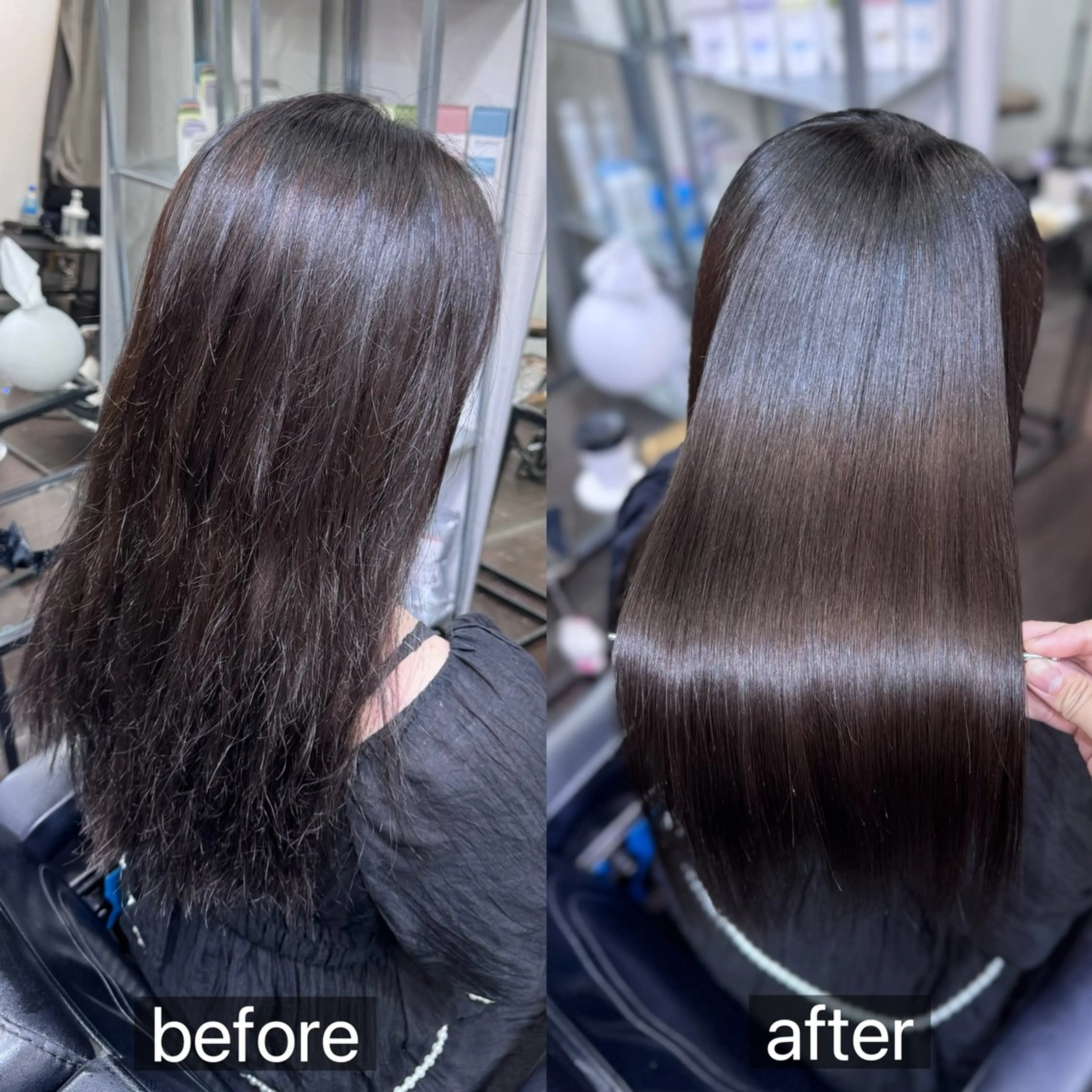 ロング 髪質改善 トリートメント トリートメント Je suis heureuse Miel所属・🐩艶カラー/ chisato🌙のヘアスタイル
