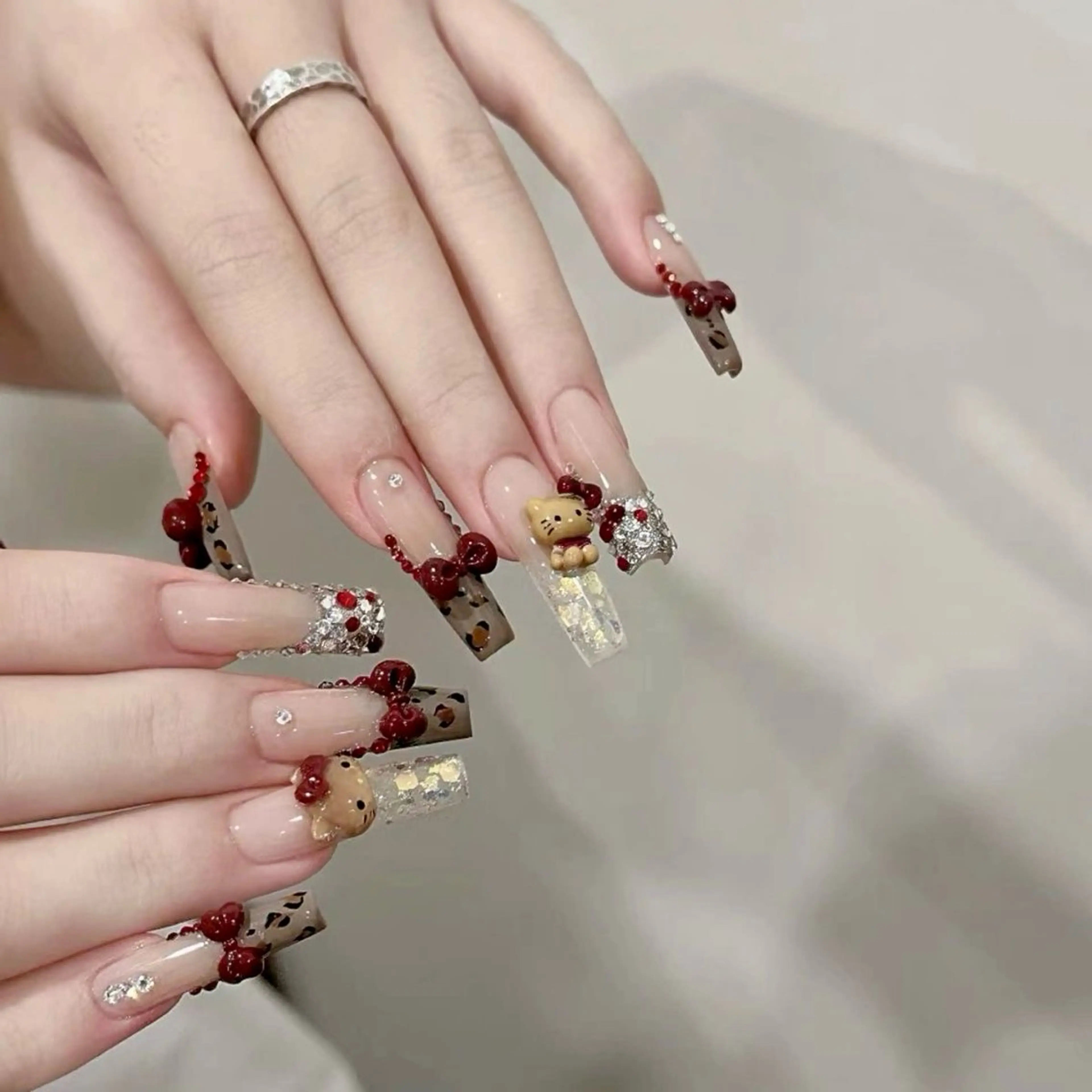 ❤️‍🔥🉐【★スカルプ長さ出し/Long M-Lサイズ】持ち込みデザイン￥21000→¥13650 💎35％🉐の写真