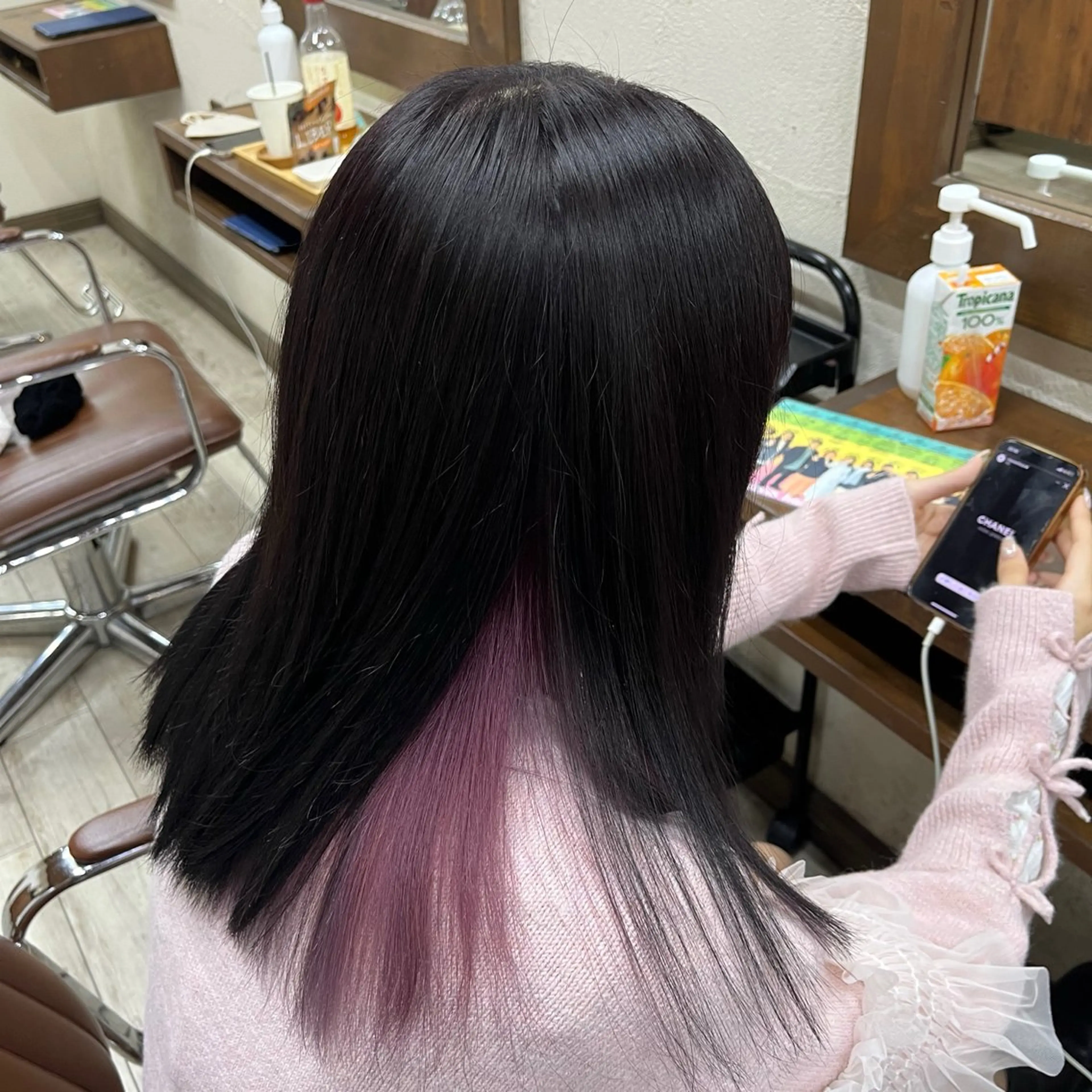 ミディアム カラー 伊藤俊斗 / minimhairのヘアスタイル