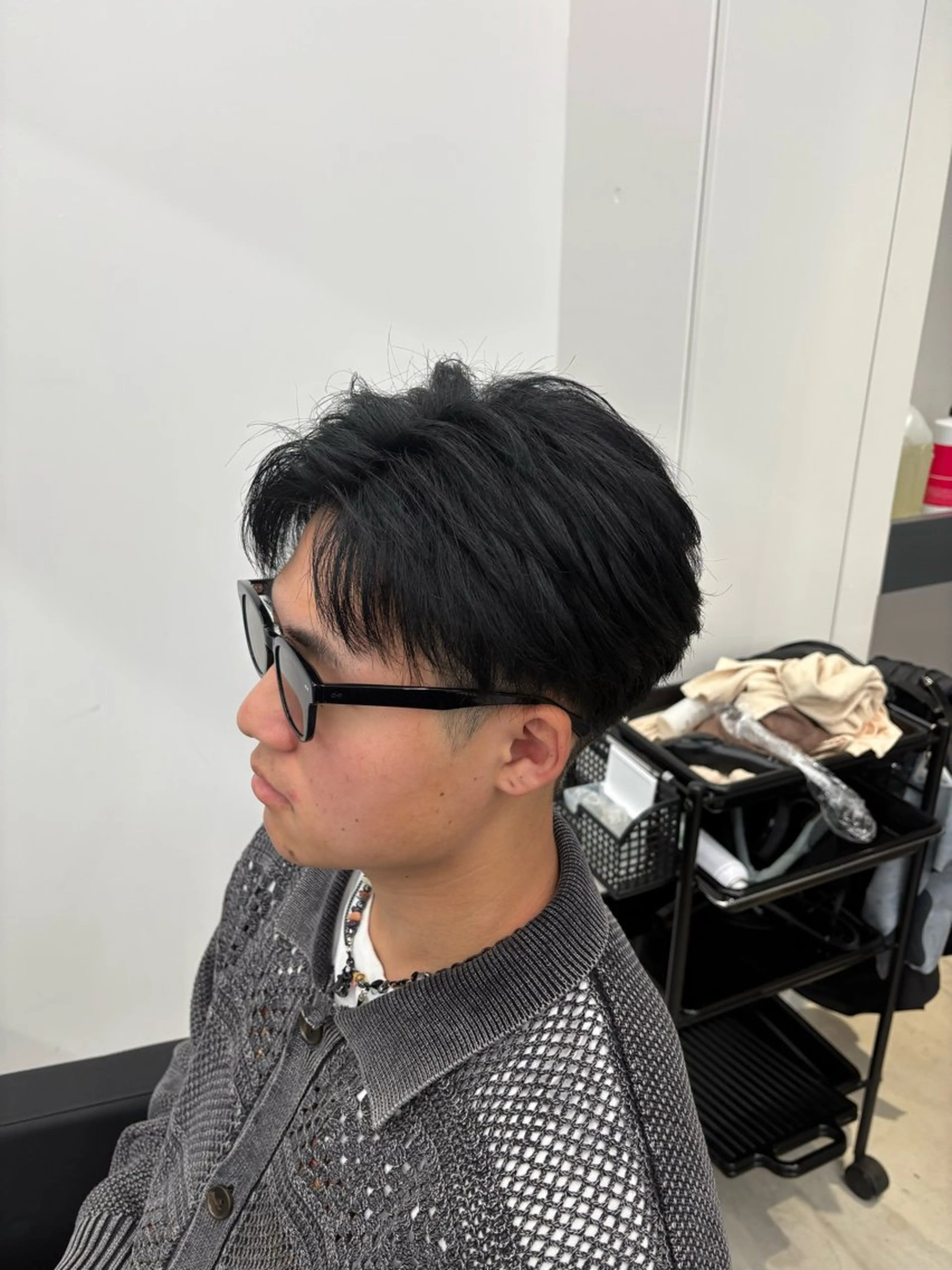 カラー メンズ ヘアカラー PHENOMENON栄所属・栄/フェザーパーマ KEIのヘアスタイル