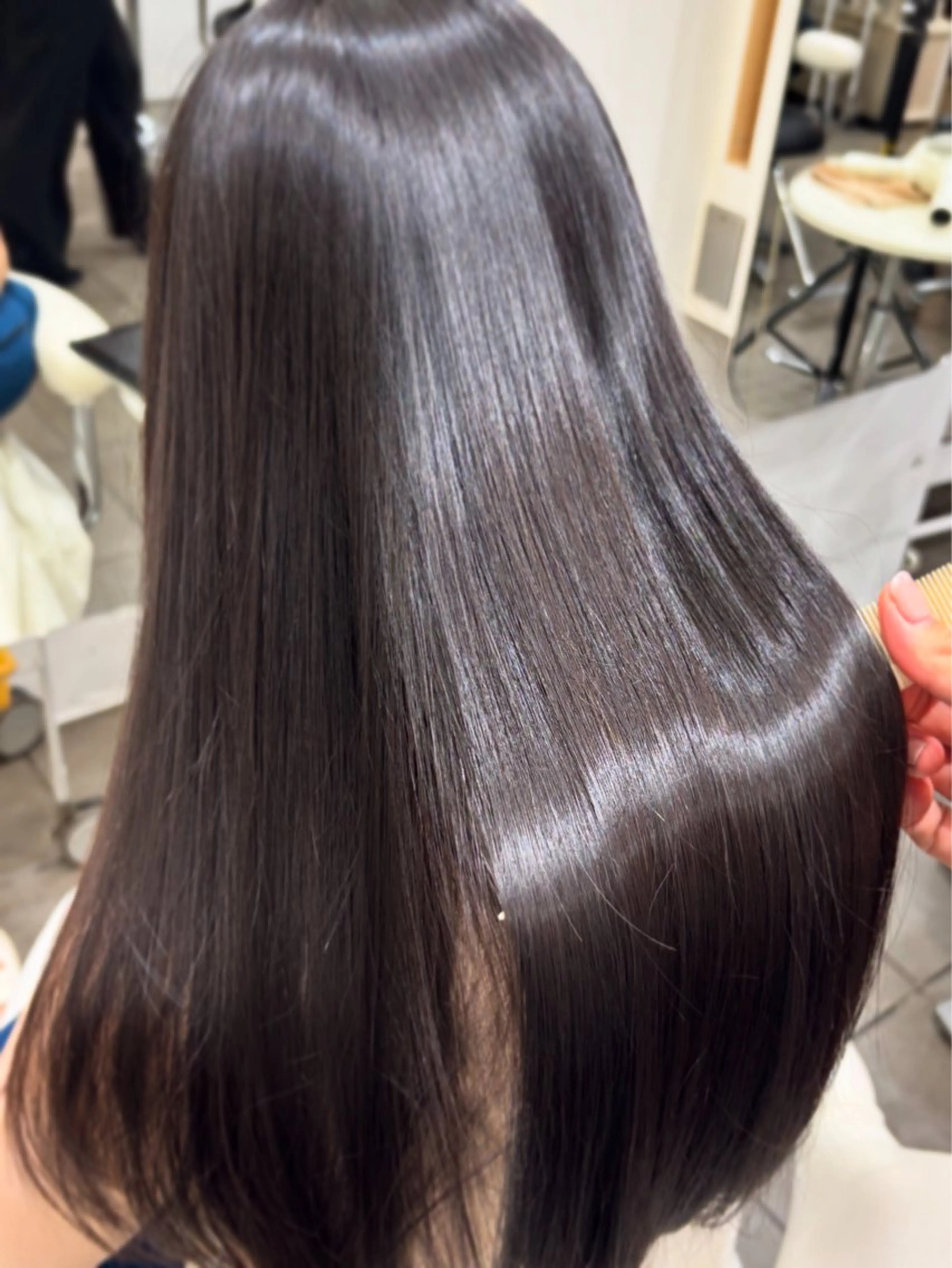 ロング トリートメント 𝗬𝗨𝗔 🐈‍⬛のヘアスタイル