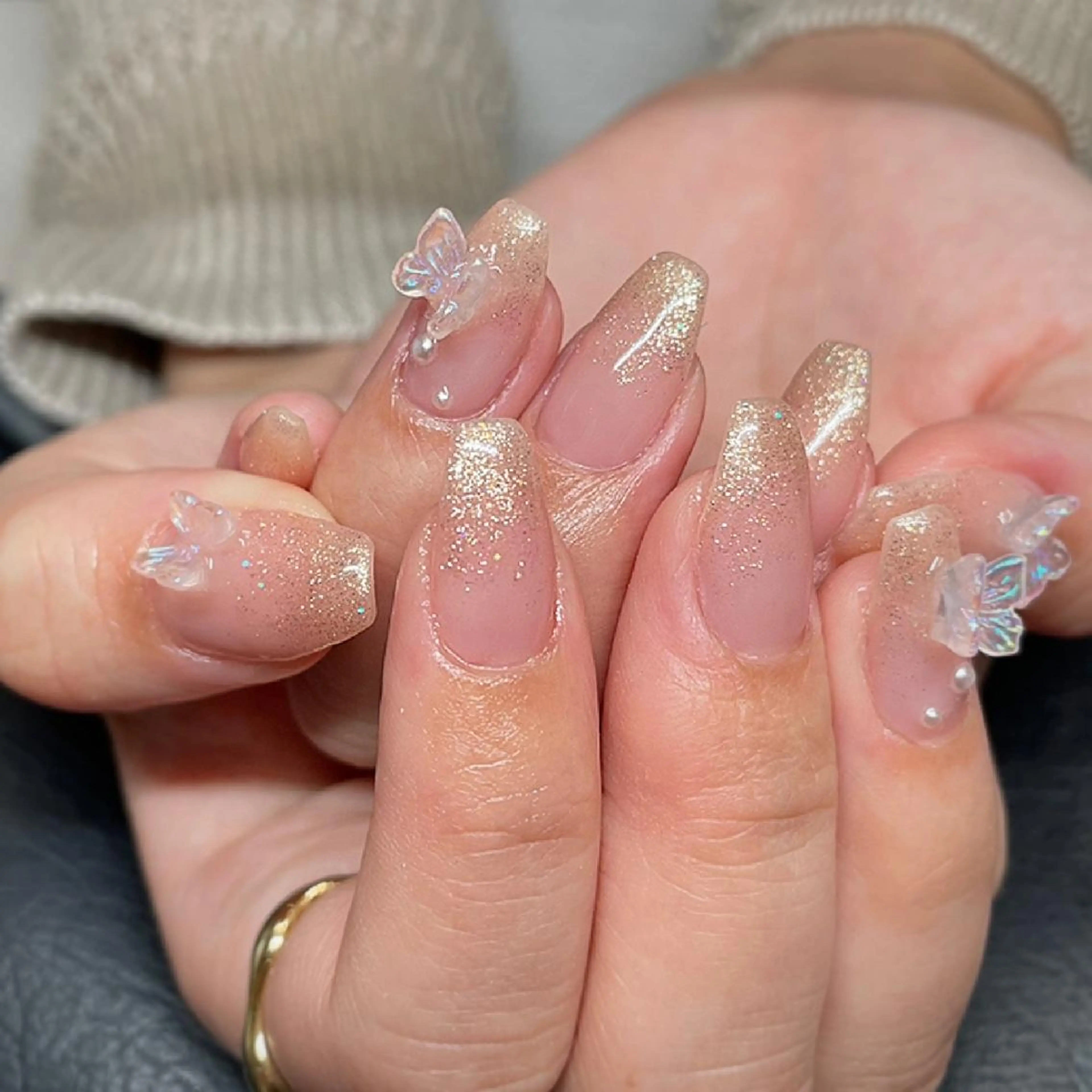 ネイル クリアネイル ハンドネイル フットネイル AQUA NAIL所属・AQUA NAILのネイルデザイン