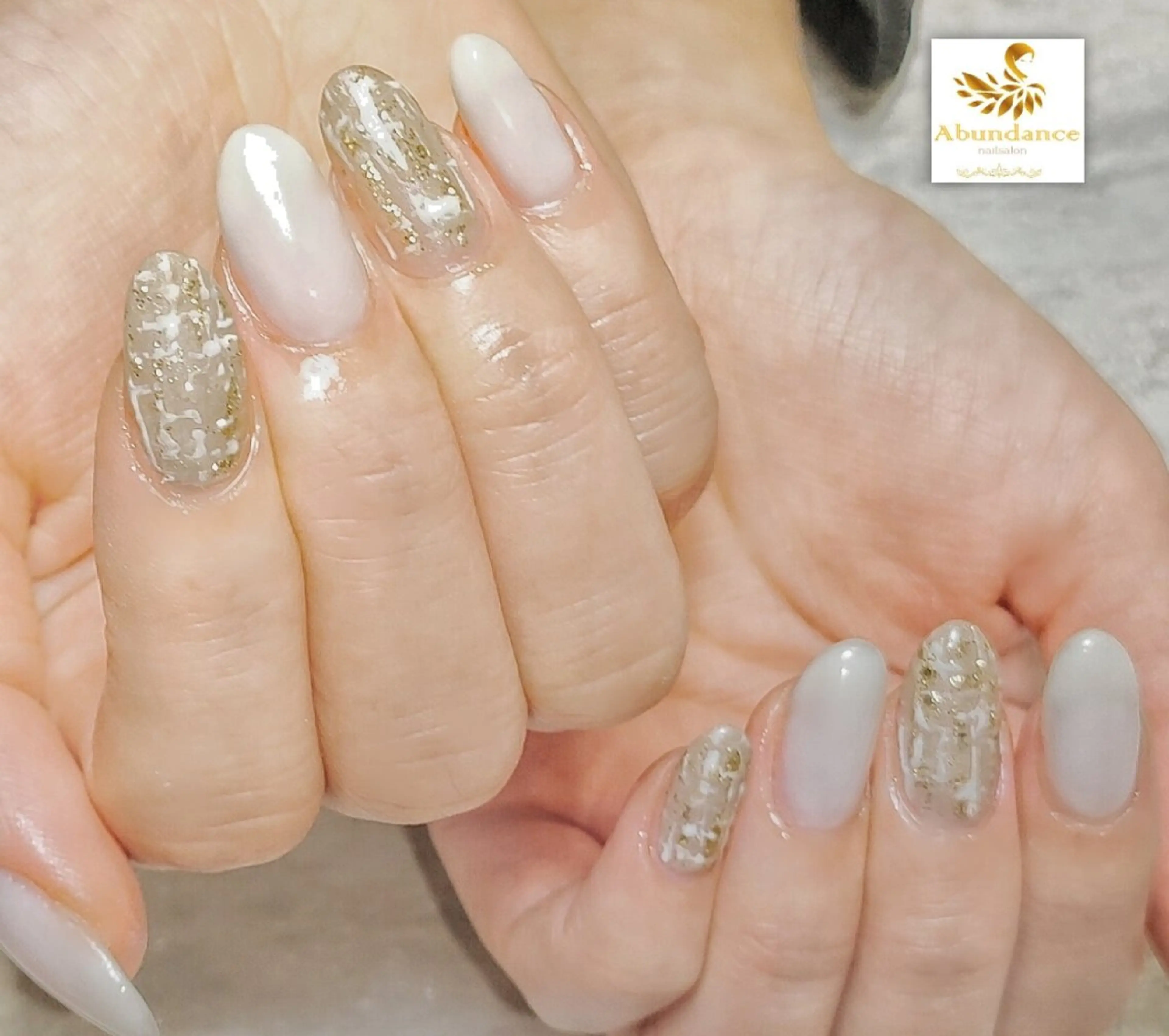 ネイル ツイードネイル ハンドネイル 完全予約制個室サロン Abundancesのネイルデザイン