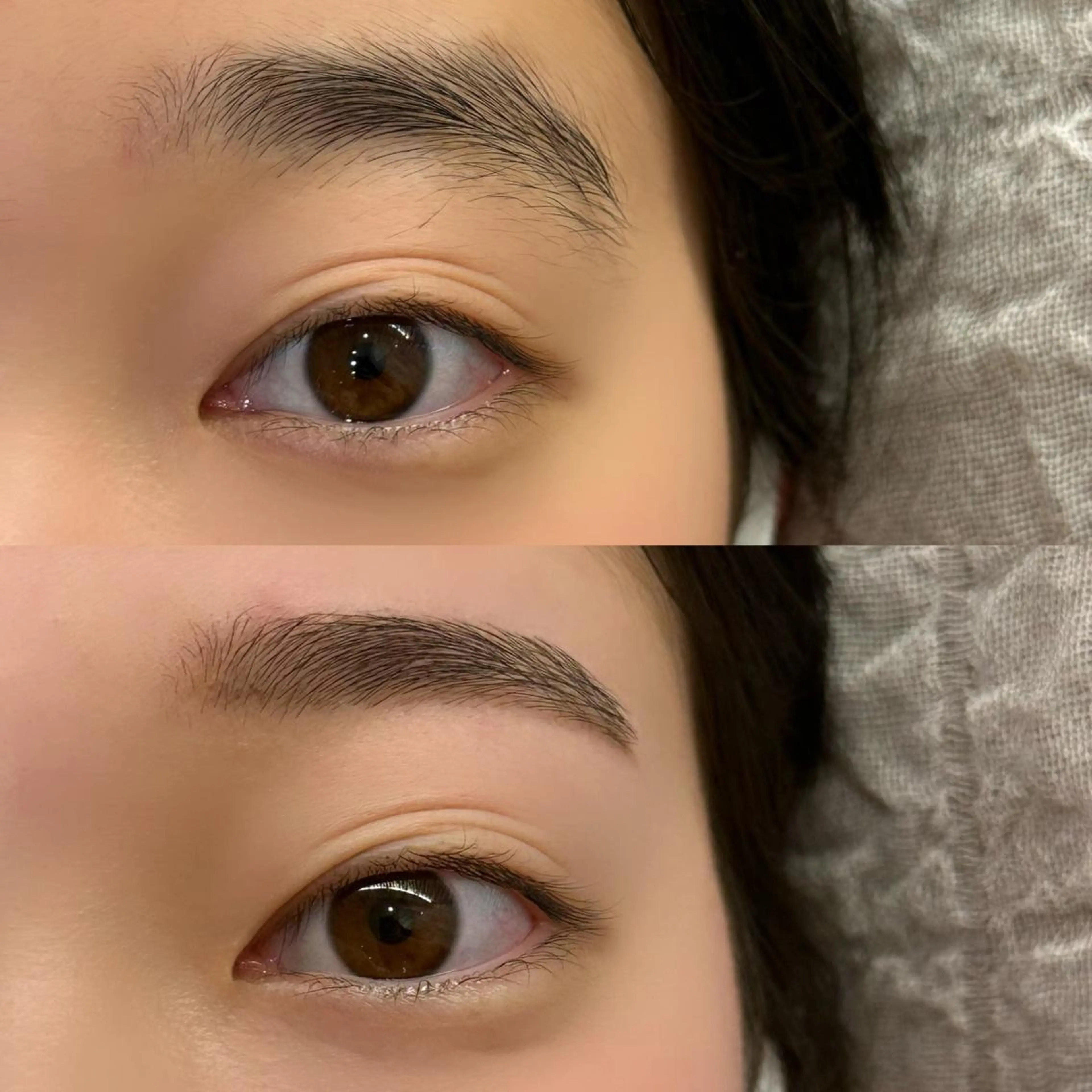 アイブロウ ワックス脱毛 眉カット mir.hair所属・mir Nanamiのマツエク・マツパデザイン
