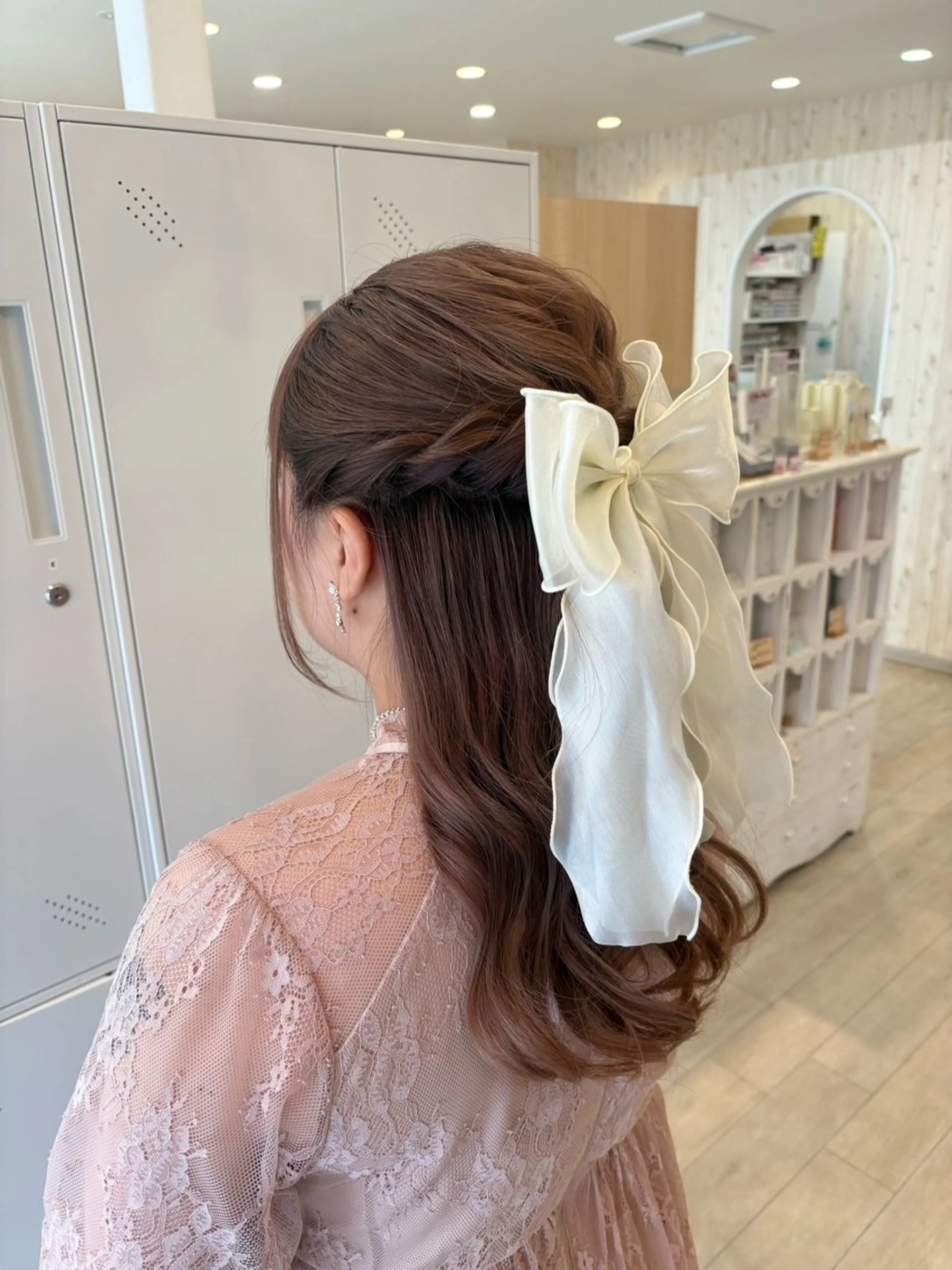 ヘアアレンジ 🎃0円パーマモデル 募集／佐藤菜々美🎀のヘアスタイル