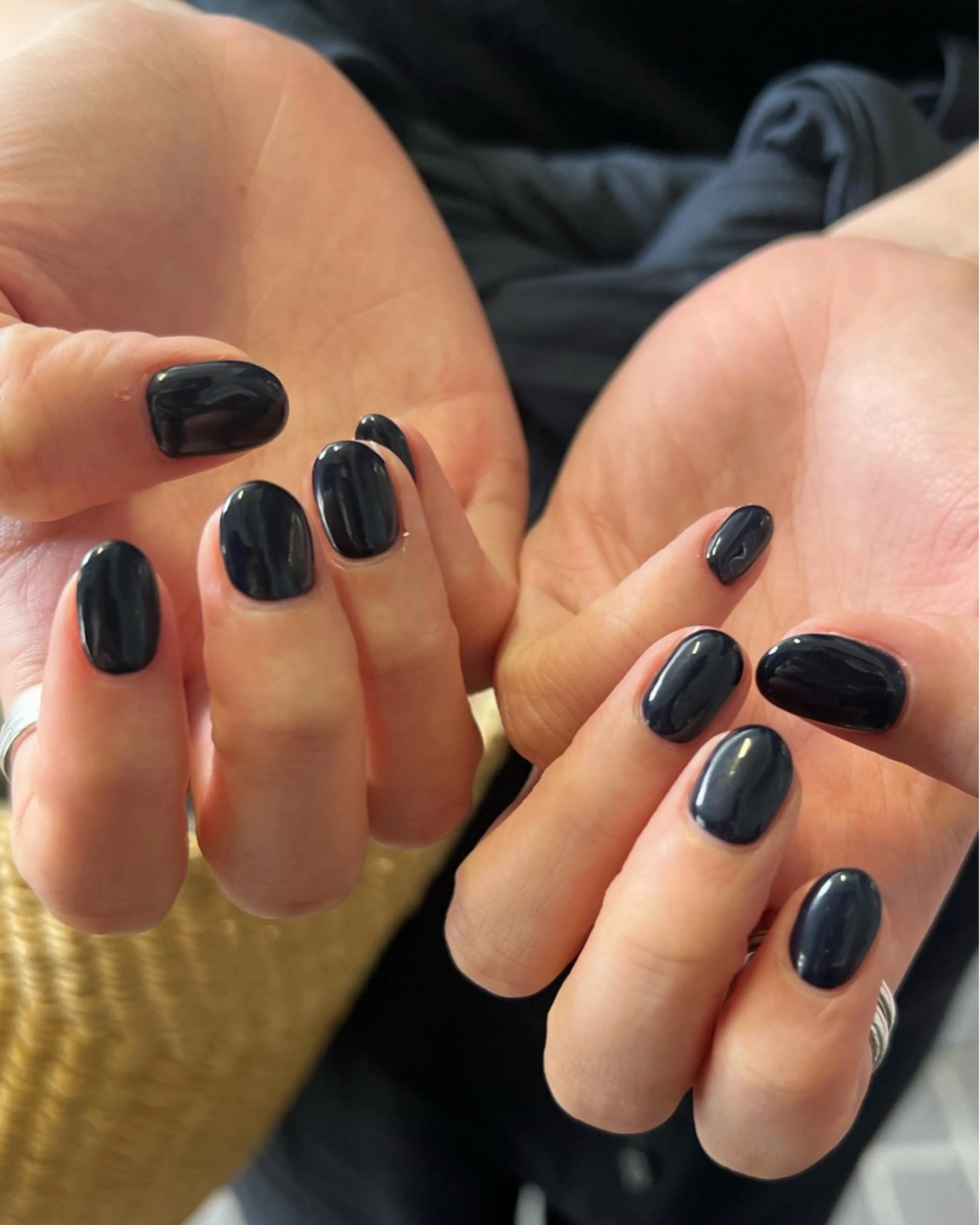 ネイル ネイビー ハンドネイル ヘアメイクネイリスト 💄💅hidemiのネイルデザイン