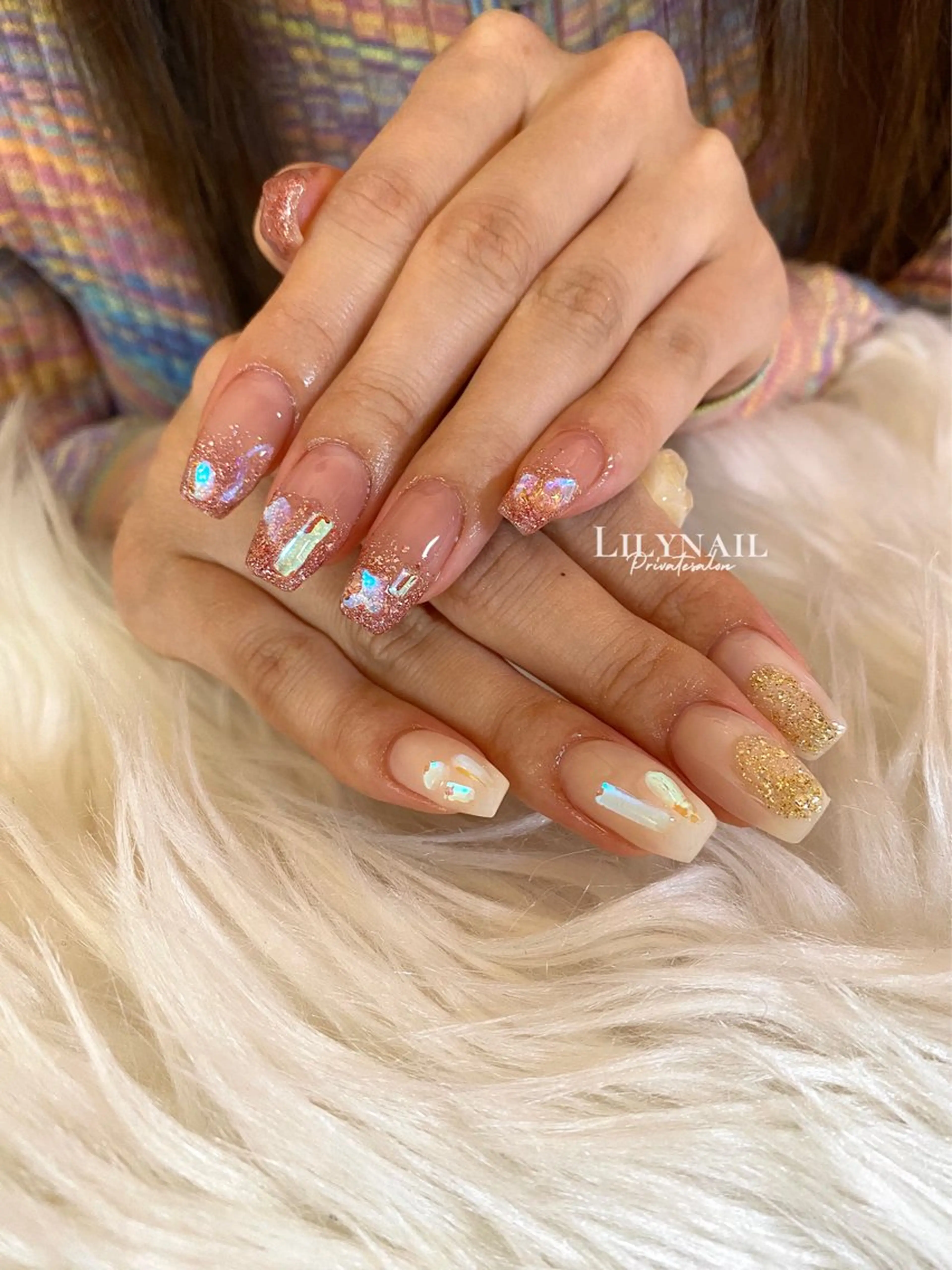 ネイル ハンドネイル #Lilynail ﾊﾙｶのネイルデザイン