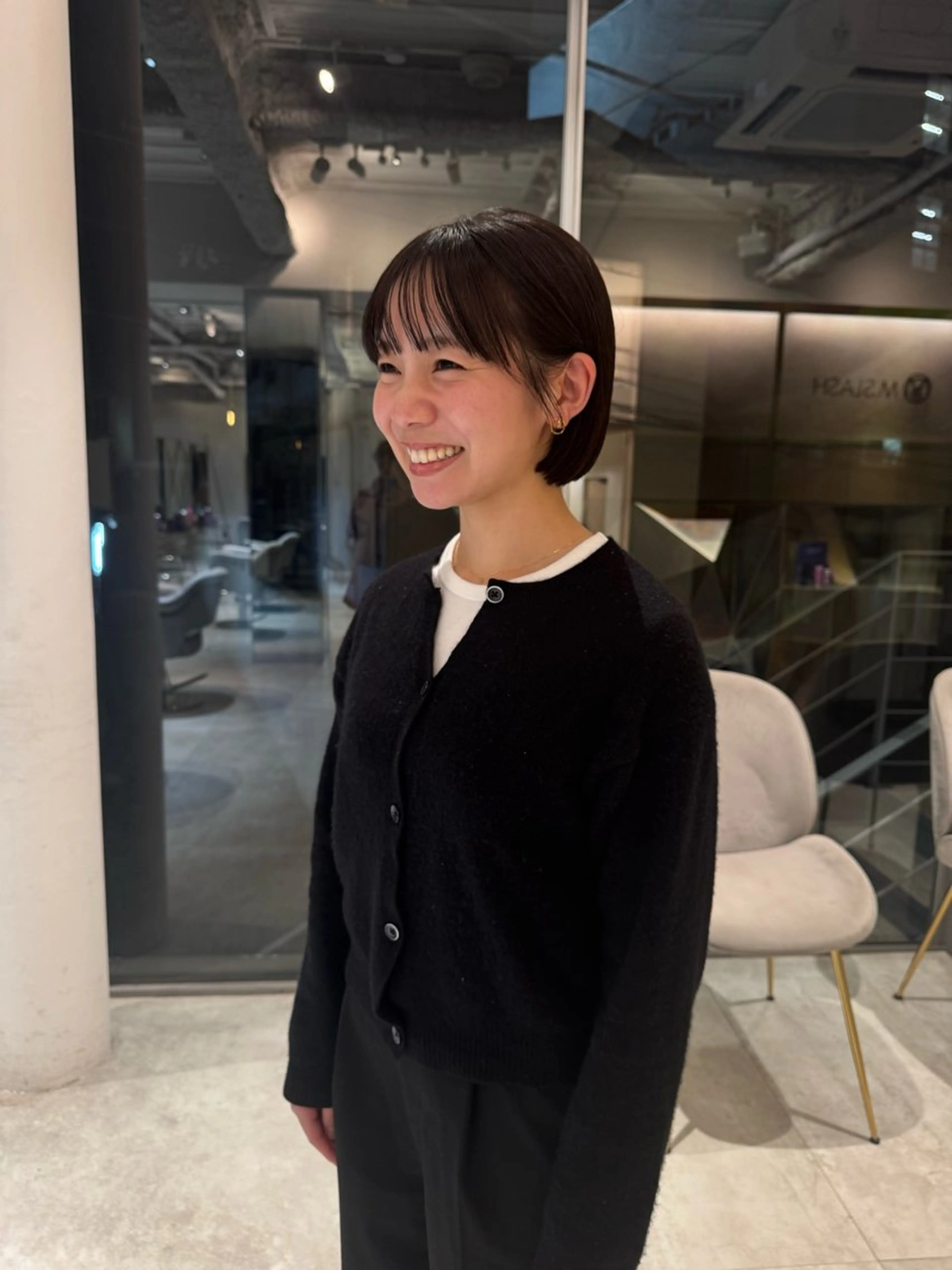 ショート カット ヘアカラー M.SLASH表参道所属・🩵垢抜けボブ /ミニボブ🩵しおのヘアスタイル