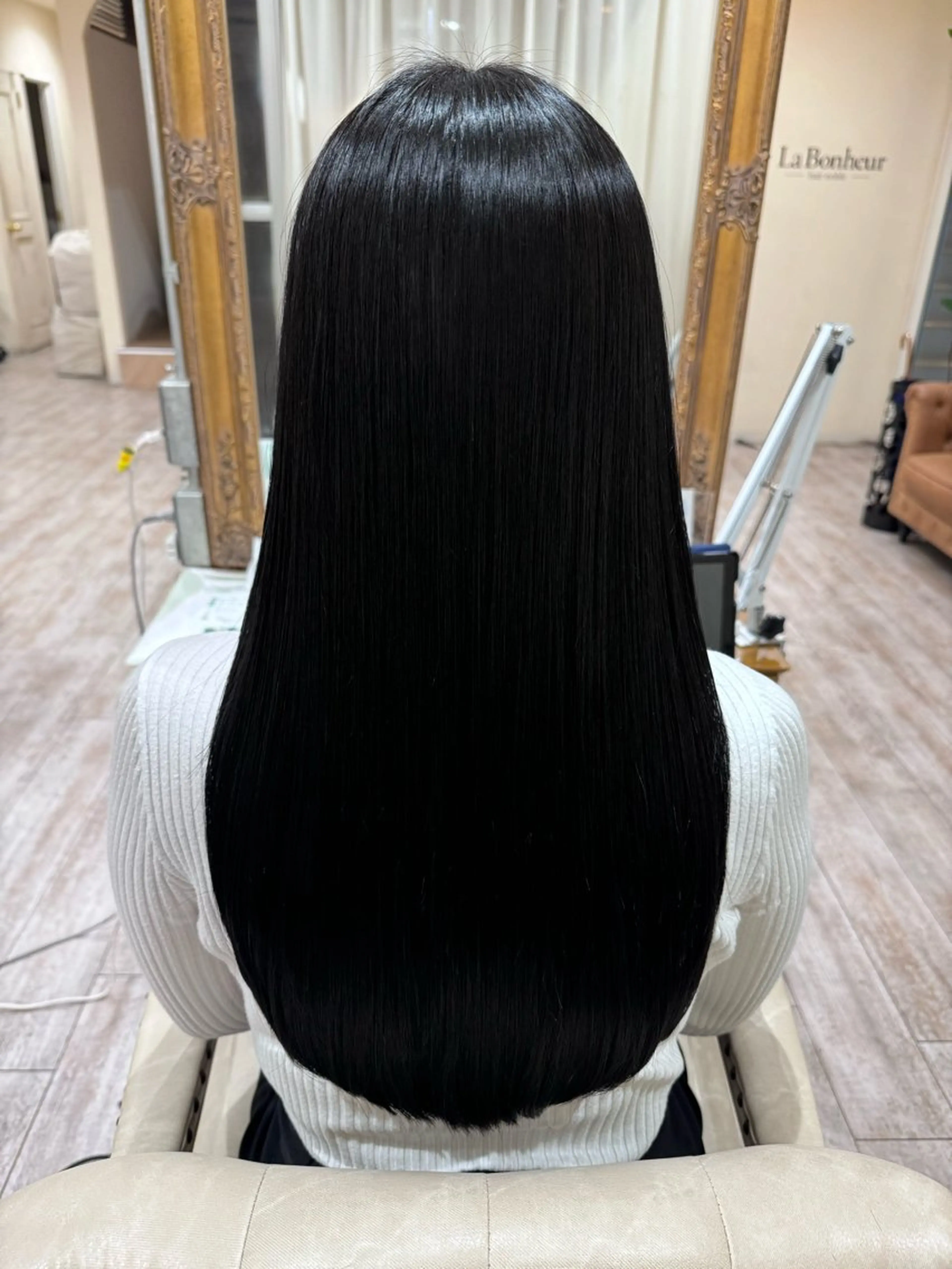 ロング カラー 髪質改善 レイヤーカット ロング カット ヘアカラー トリートメント noble店長 松本　拓也▶◀*.のヘアスタイル