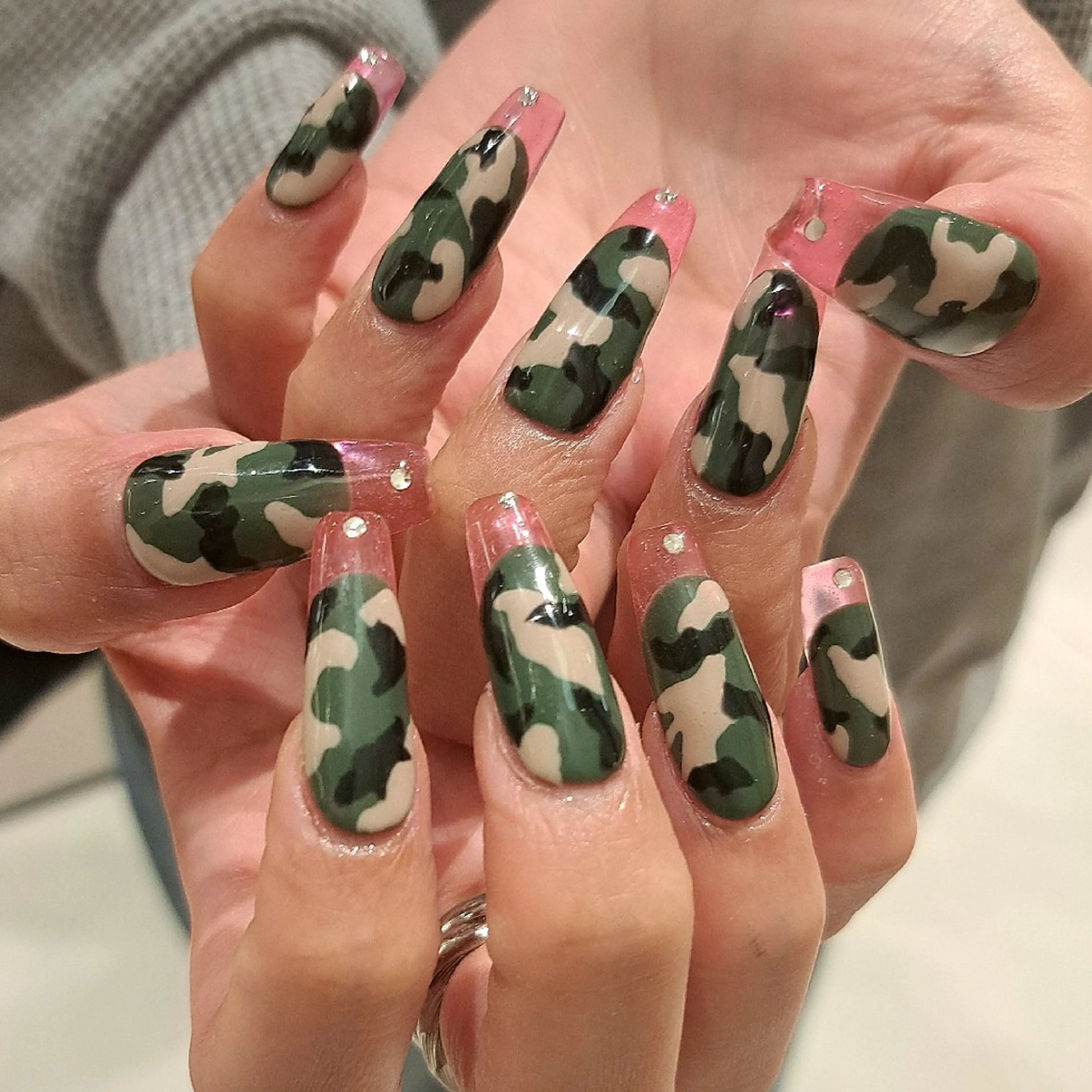 ネイル アートネイル 長さ出し 持ち込み ニュアンスネイル スカルプネイル Nail mood /アートし放題のネイルデザイン
