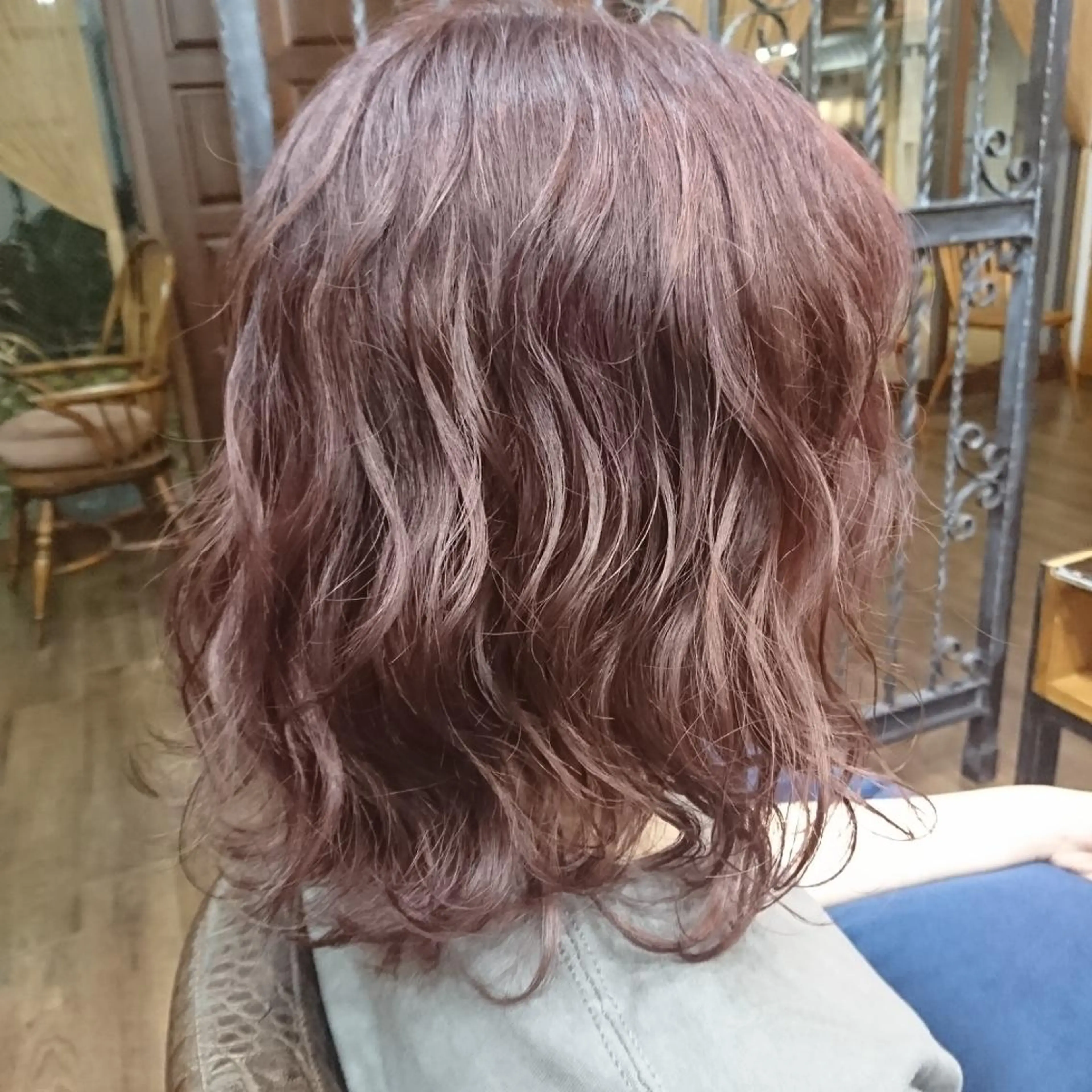 セミロング カラー パーマ ヘアアレンジ メンズ メンズハイライト グラデーションカラー ハイライトカラー ハイライト ◆ショート/ボブ/ 髪質改善◆松本尚弥のヘアスタイル