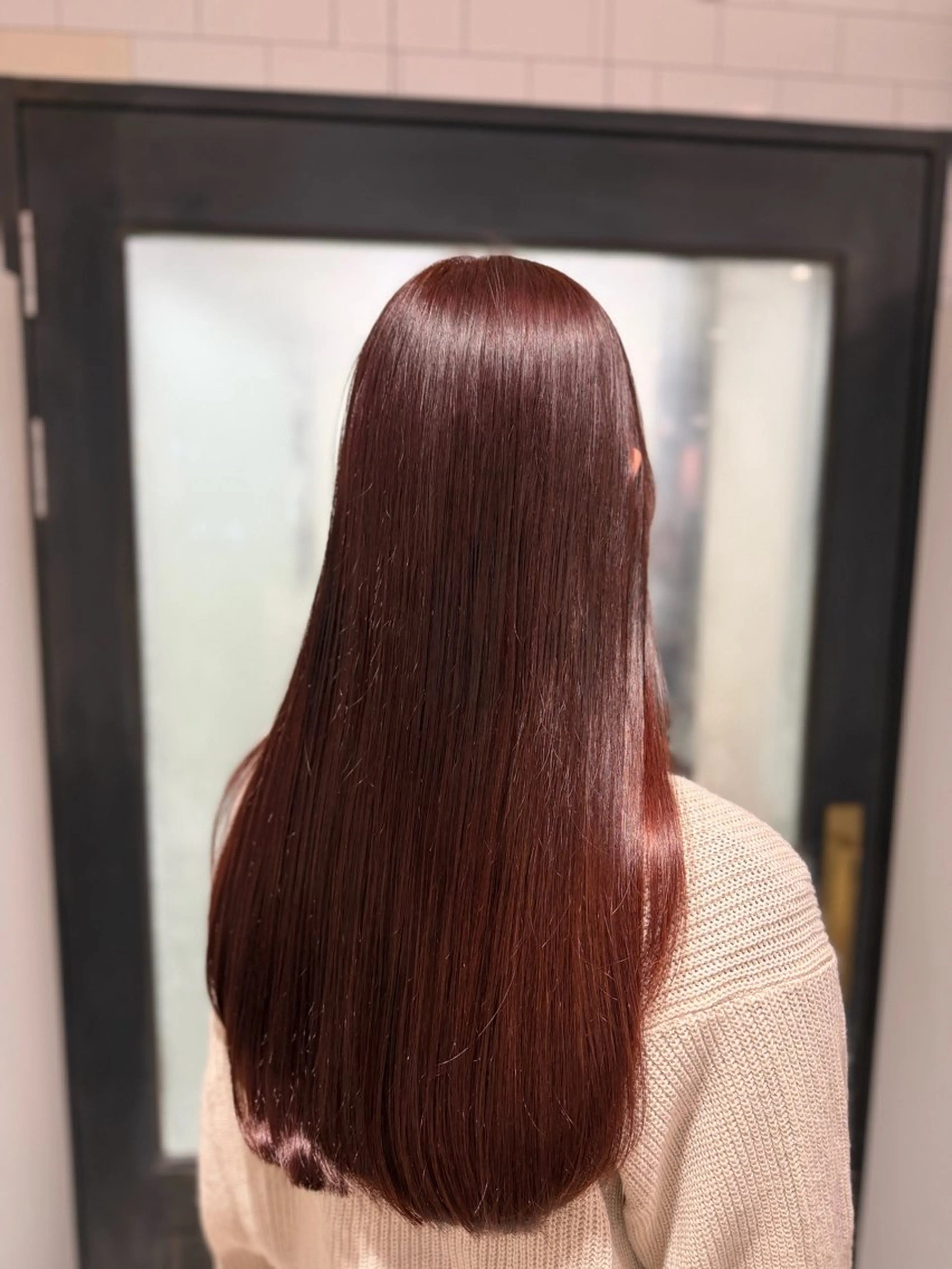 ロング カット ヘアカラー トリートメント カラー✨縮毛特化✨ himaiのヘアスタイル