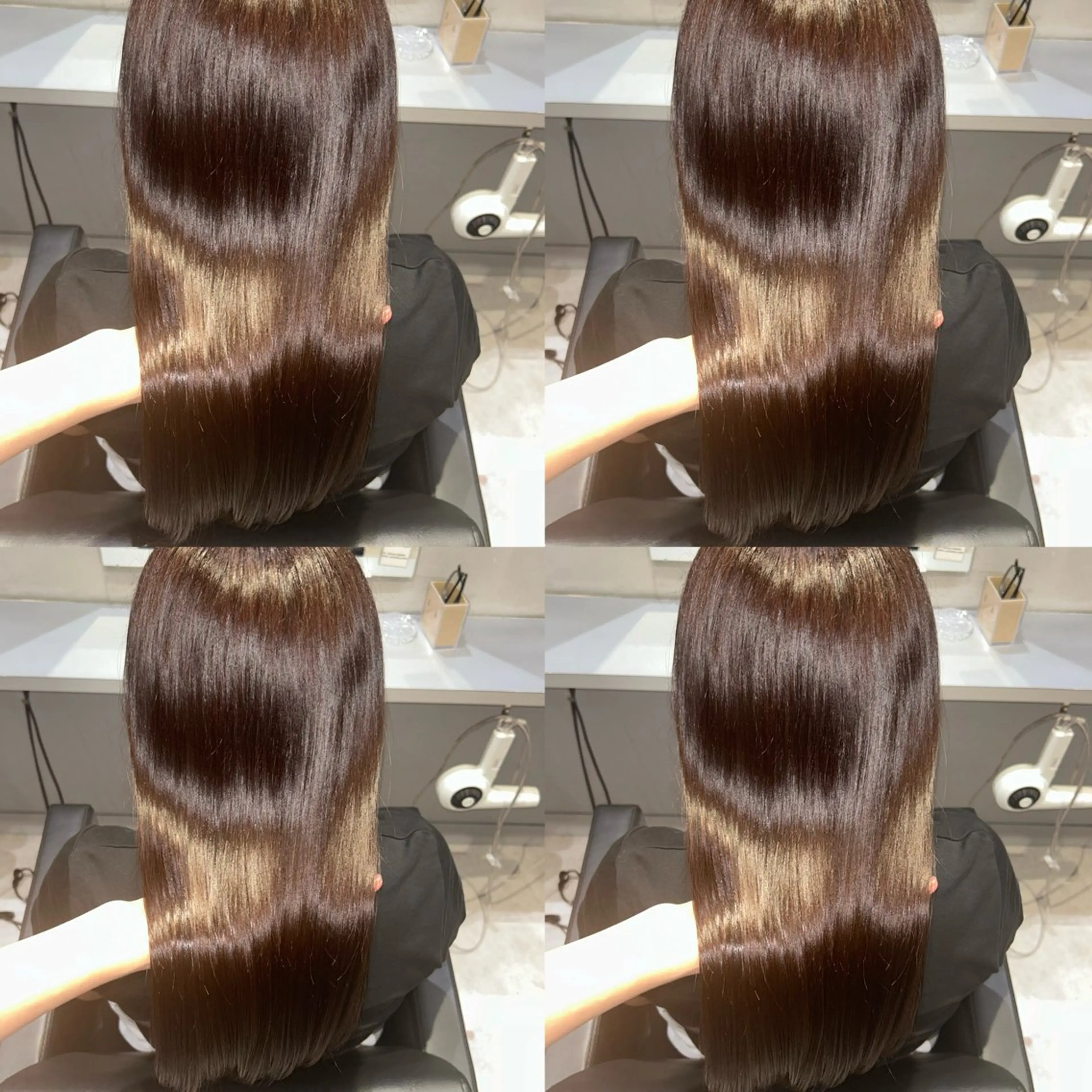 セミロング カラー カット ヘアカラー トリートメント 透明感×韓国ヘア 🇰🇷きららのヘアスタイル