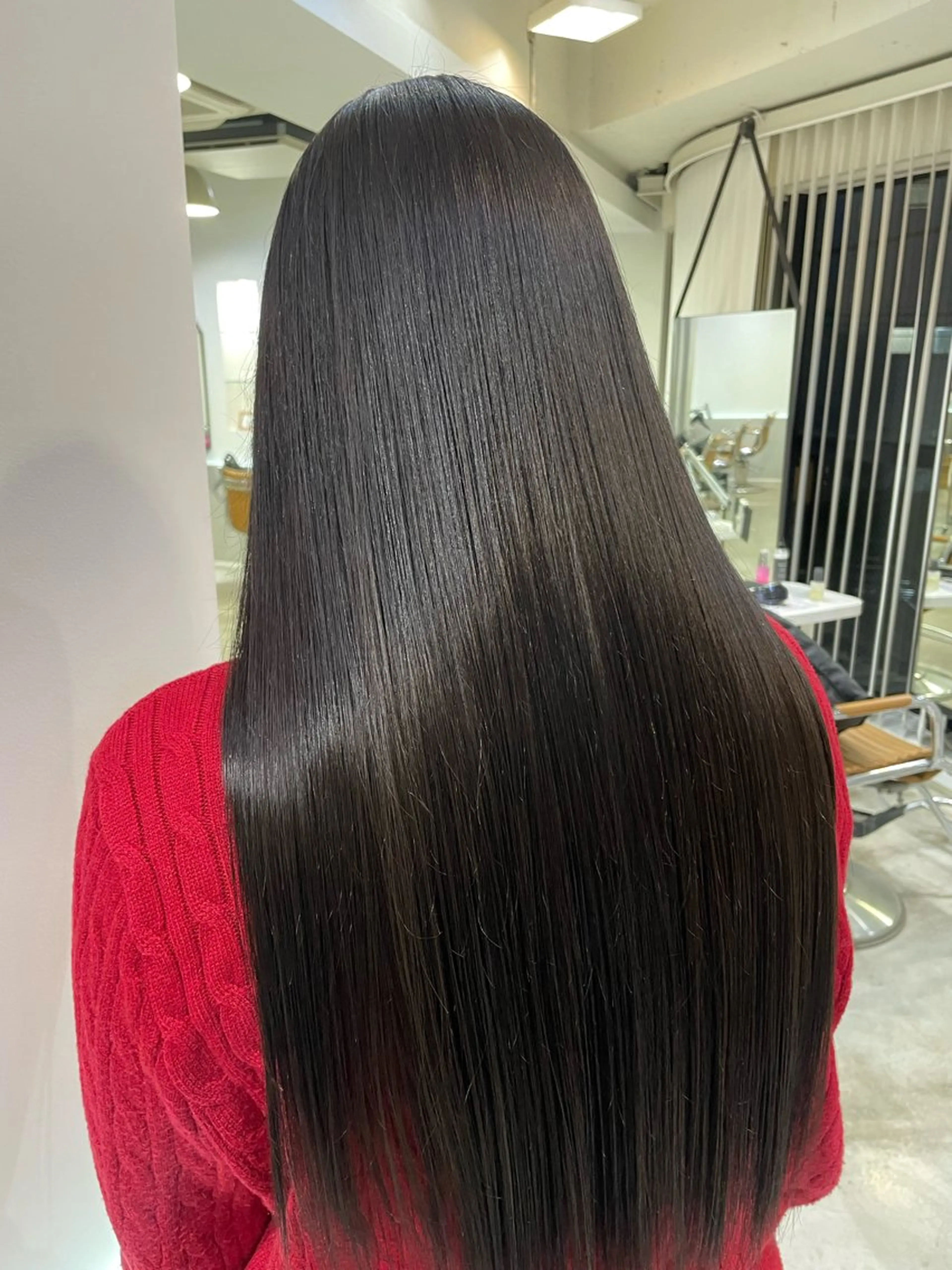 ロング ヘアカラー トリートメント memories【メモリーズ】所属・髪質改善 クサウラ　ケンのヘアスタイル